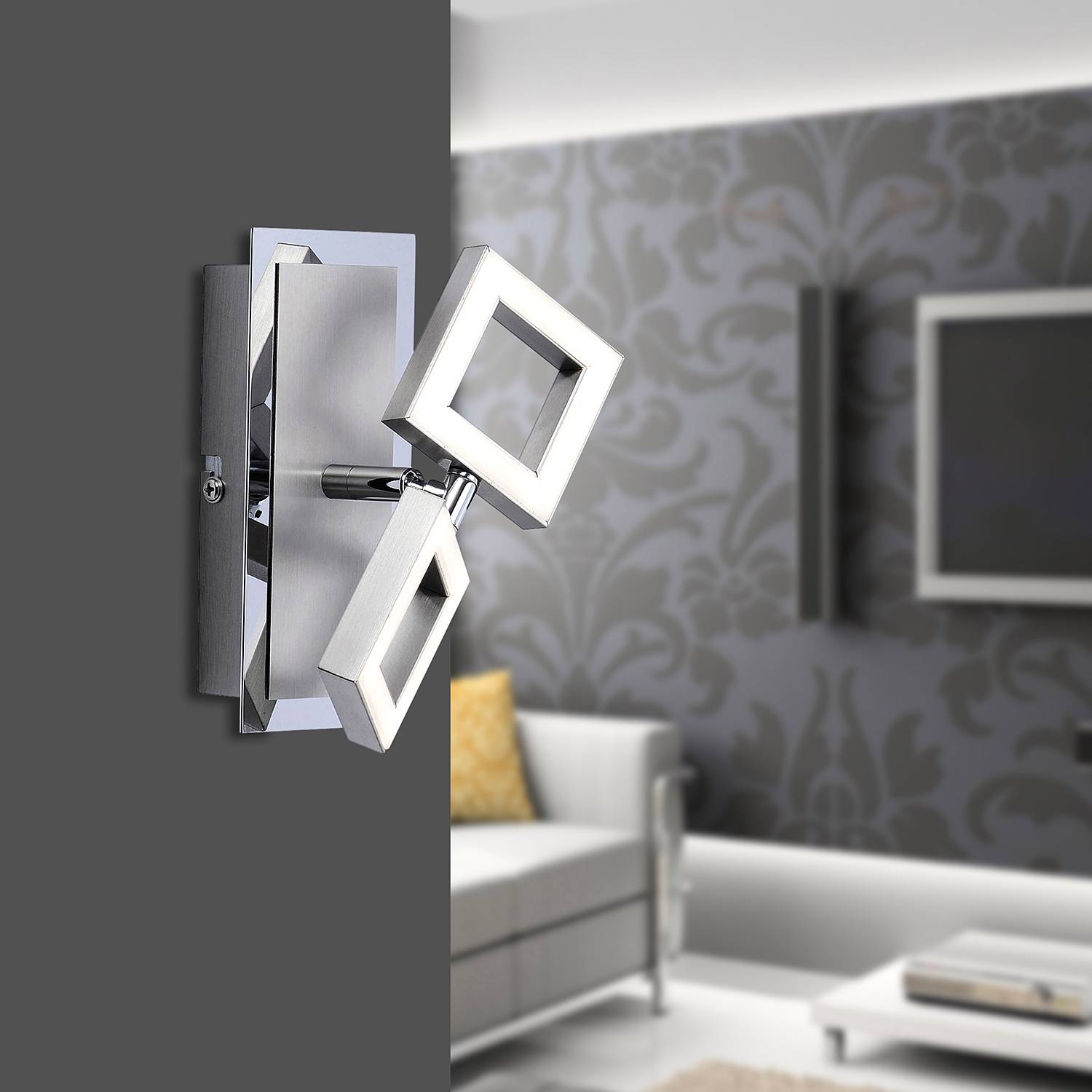 Led Wandlamp Twins Paul Neuhaus paul neuhaus kopen in de aanbieding