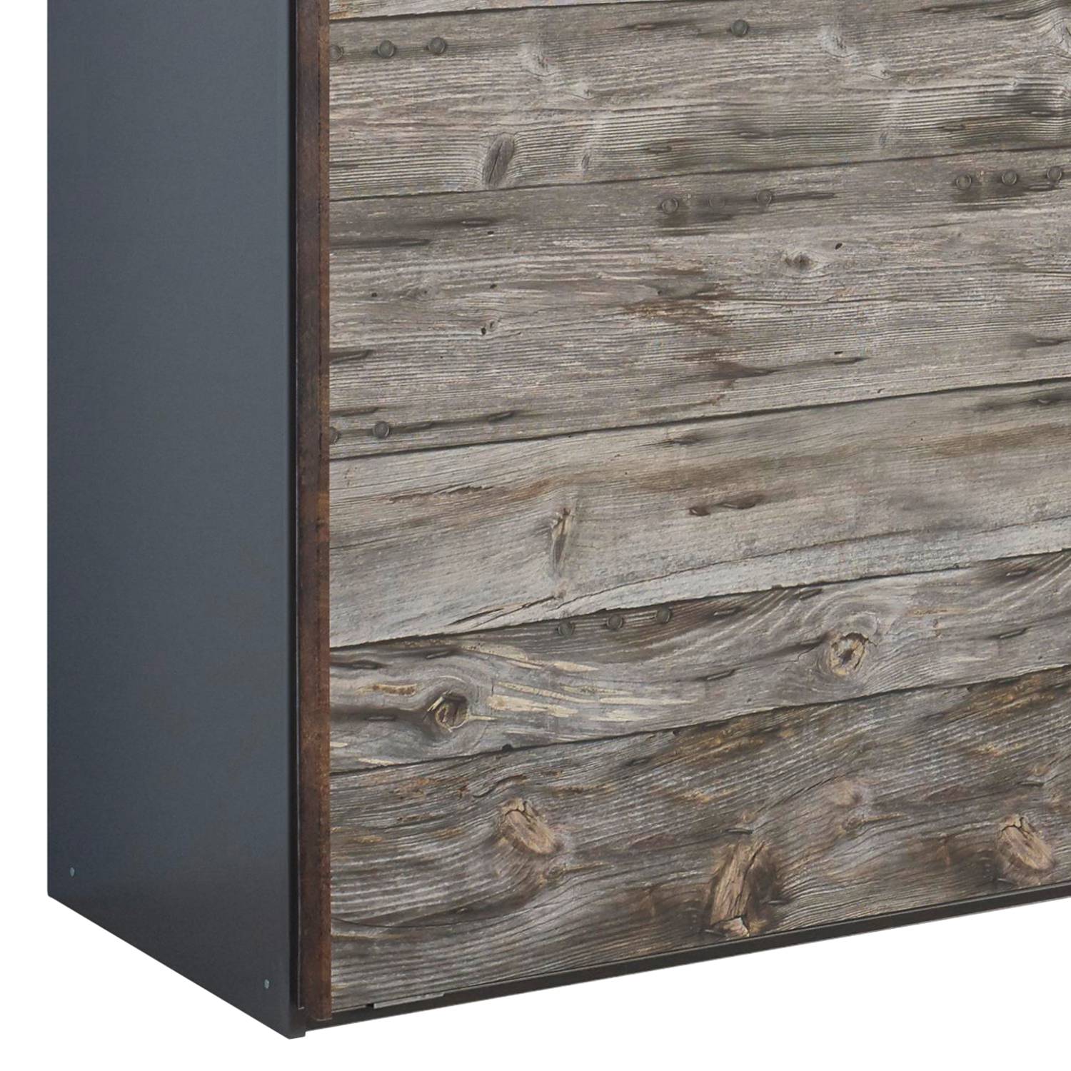 Schwebetuerenschrank TIMBERSTYLE - Sunwood / Graphit