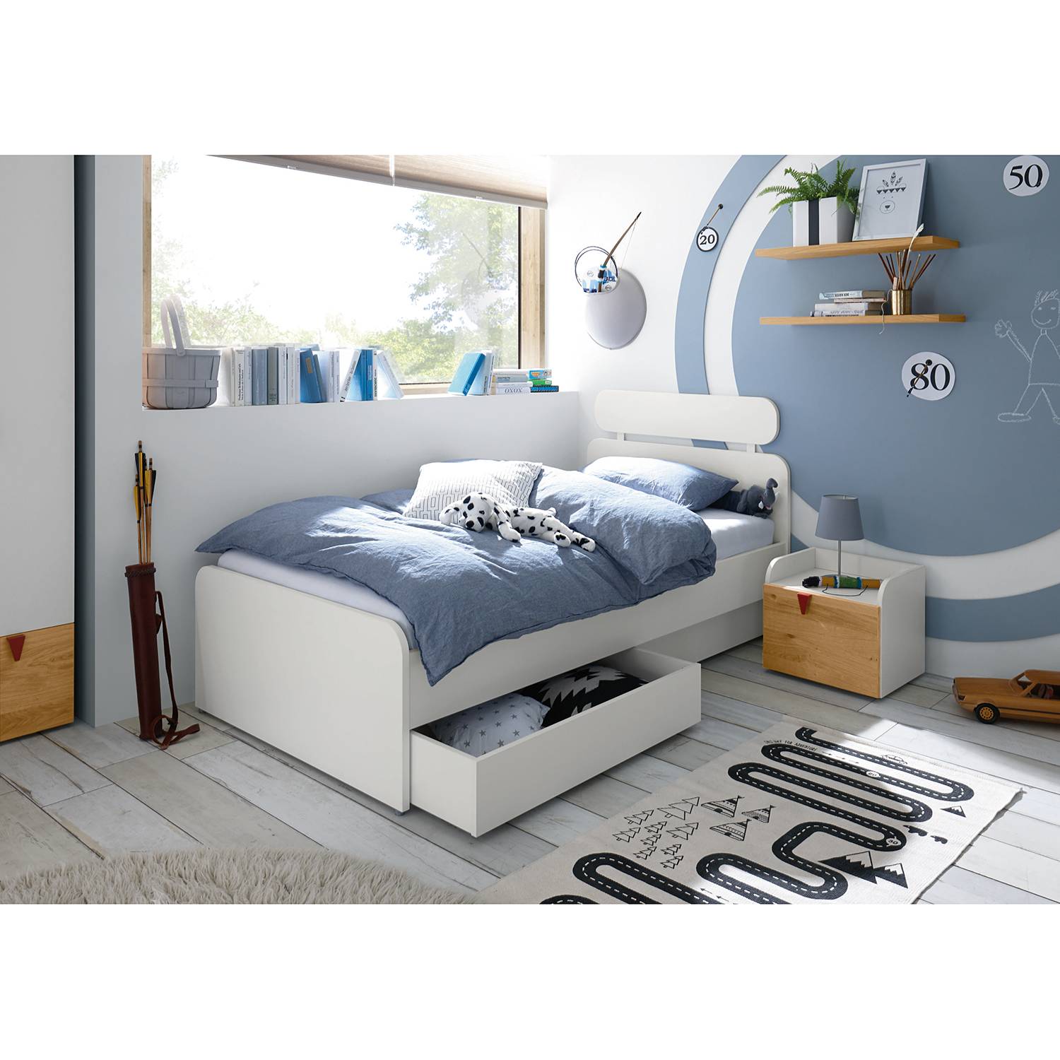 home24 Bettschublade hülsta now minimo