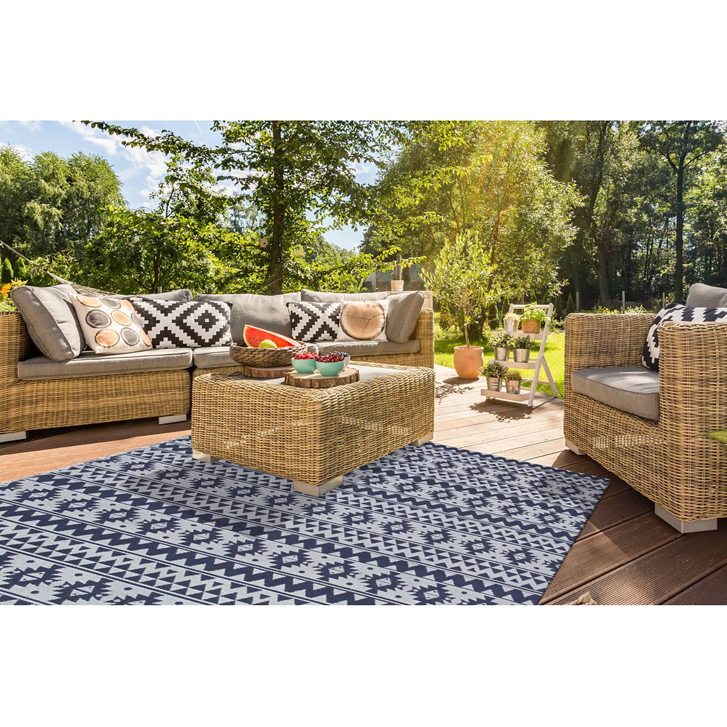 In-/Outdoorteppich Sunny 210 