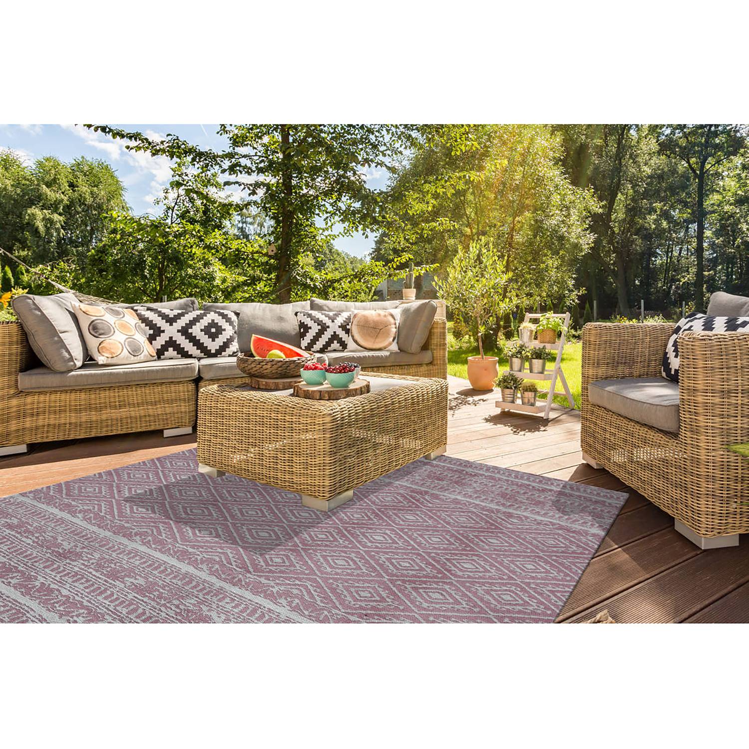In-/Outdoorteppich Sunny 110 