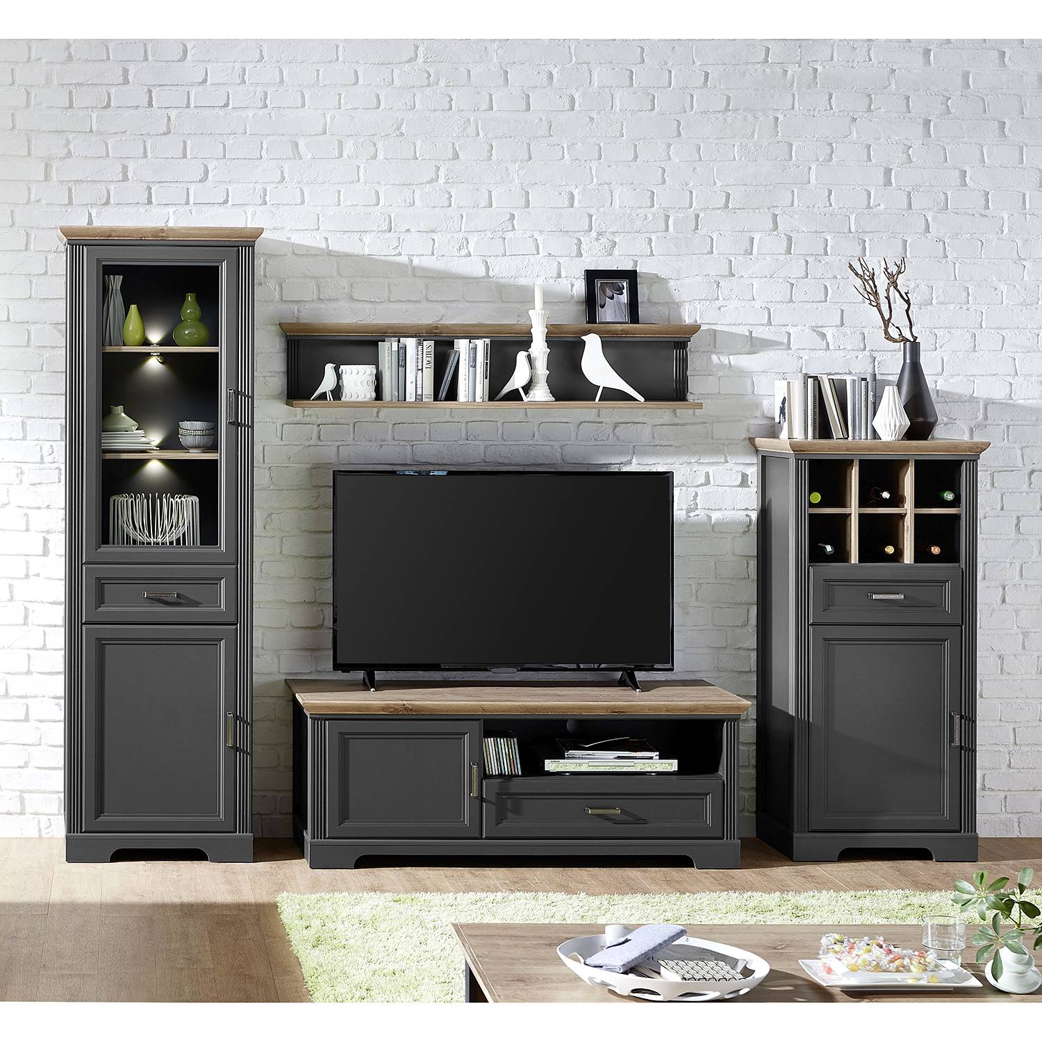 Ensemble meubles TV Jasmund II (4 élém.)