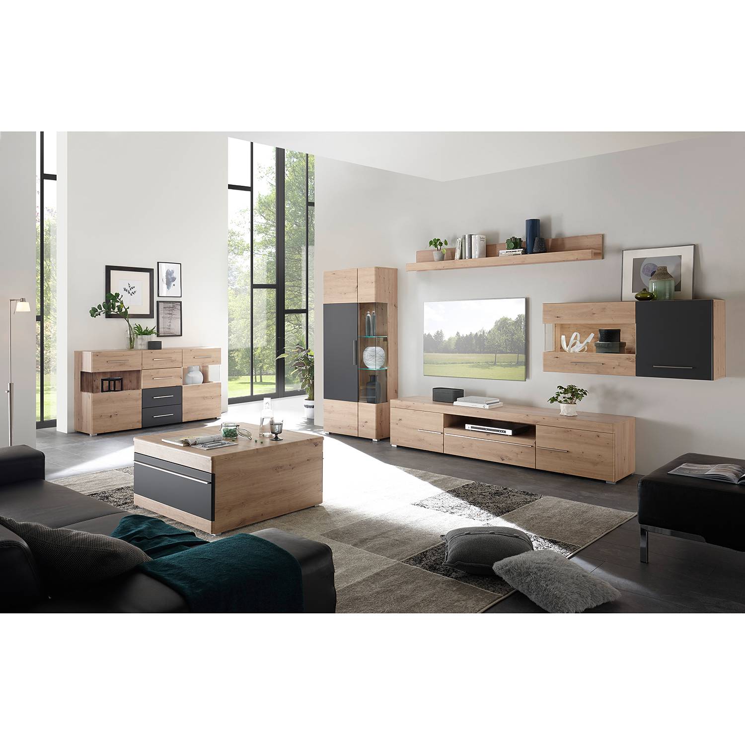 Wandmeubelset Boonah Ii 4 Delig Loftscape loftscape kopen in de aanbieding Wandmeubelset Boonah Ii 4 Delig Loftscape loftscape kopen in de aanbieding