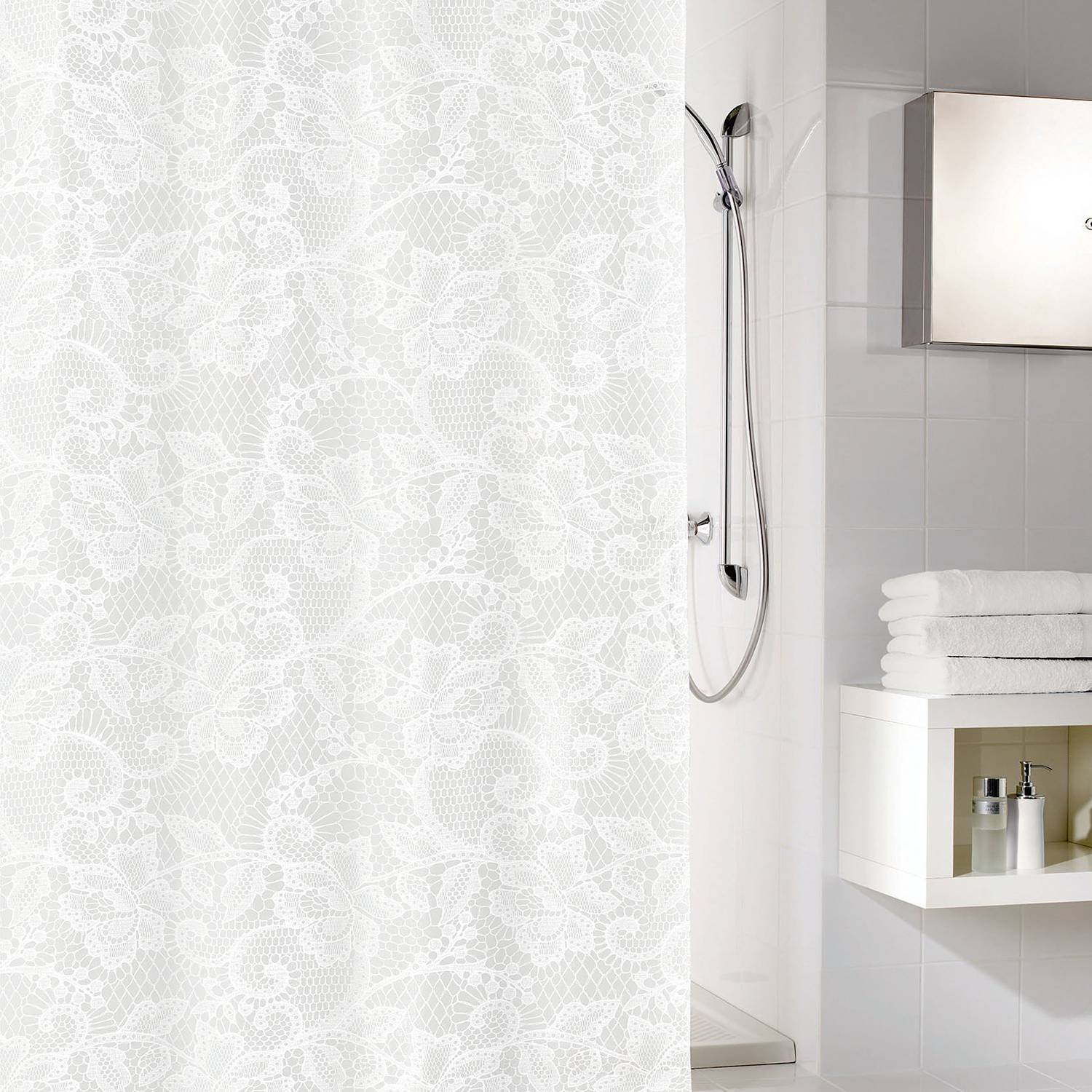 Douchegordijn Spitze Kleine Wolke kleine wolke kopen in de aanbieding