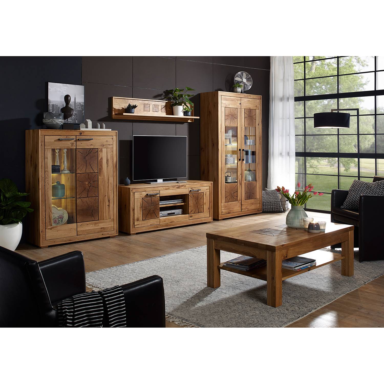 home24 Vitrinenschrank Darley