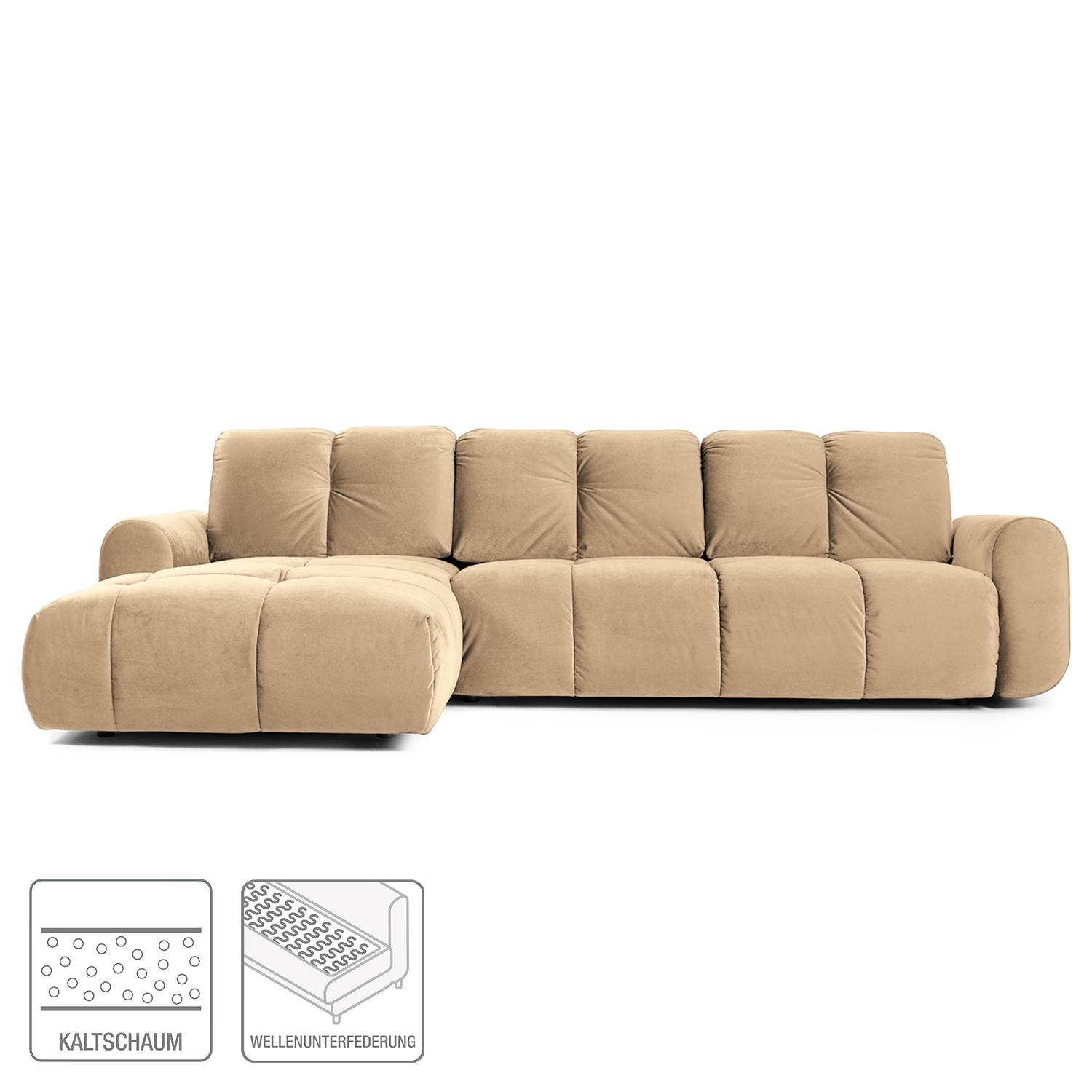 Ecksofa MALTER - Beige
