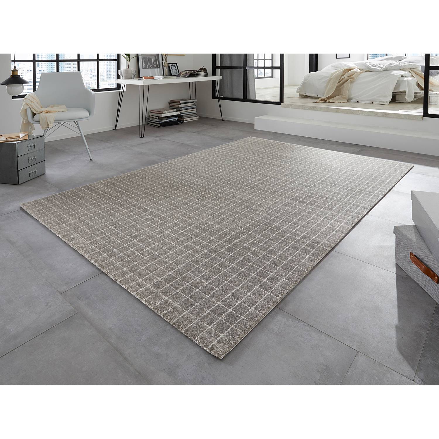 Laagpolig Vloerkleed Ermont Elle Decor elle decor kopen in de aanbieding