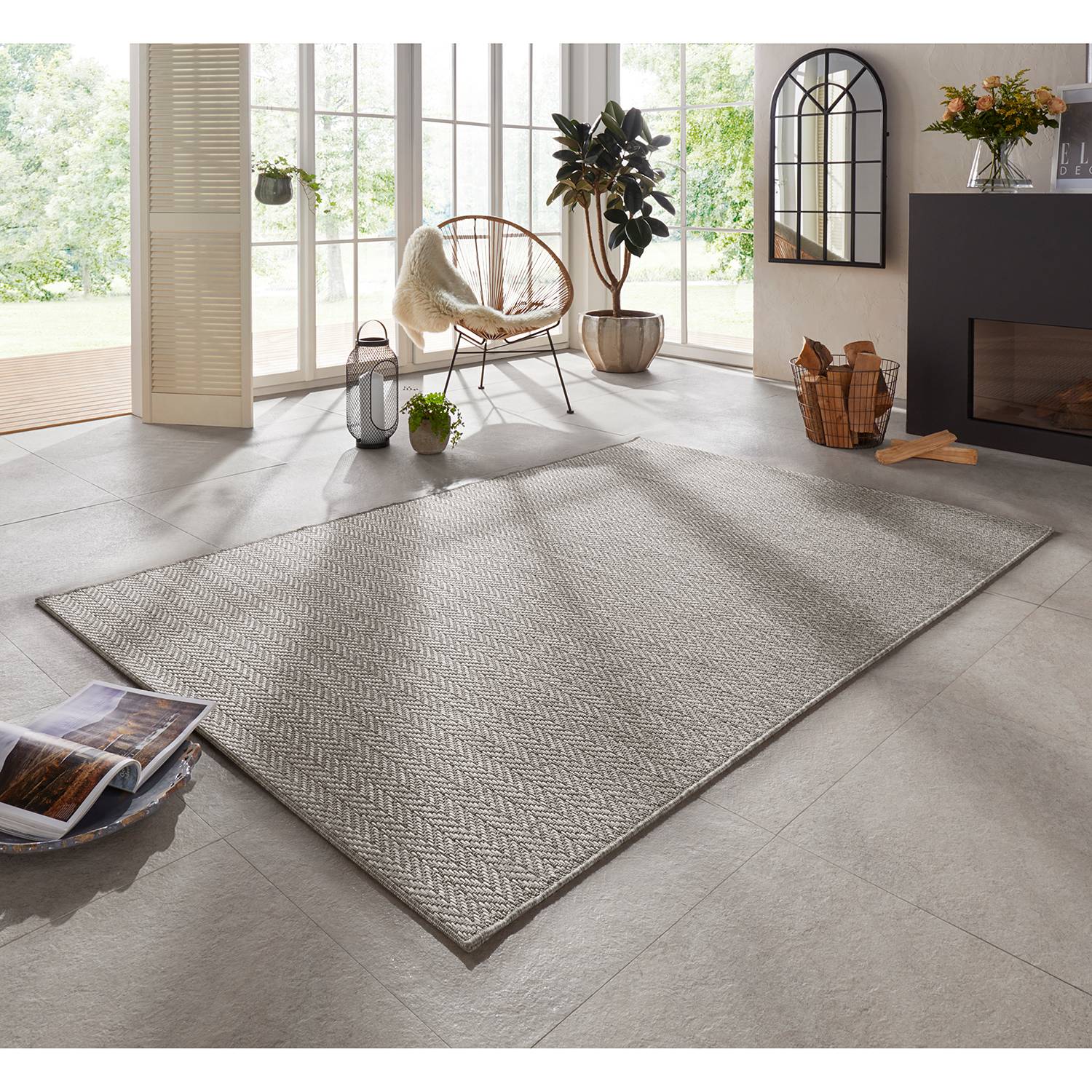home24 In-/Outdoorteppich Caen