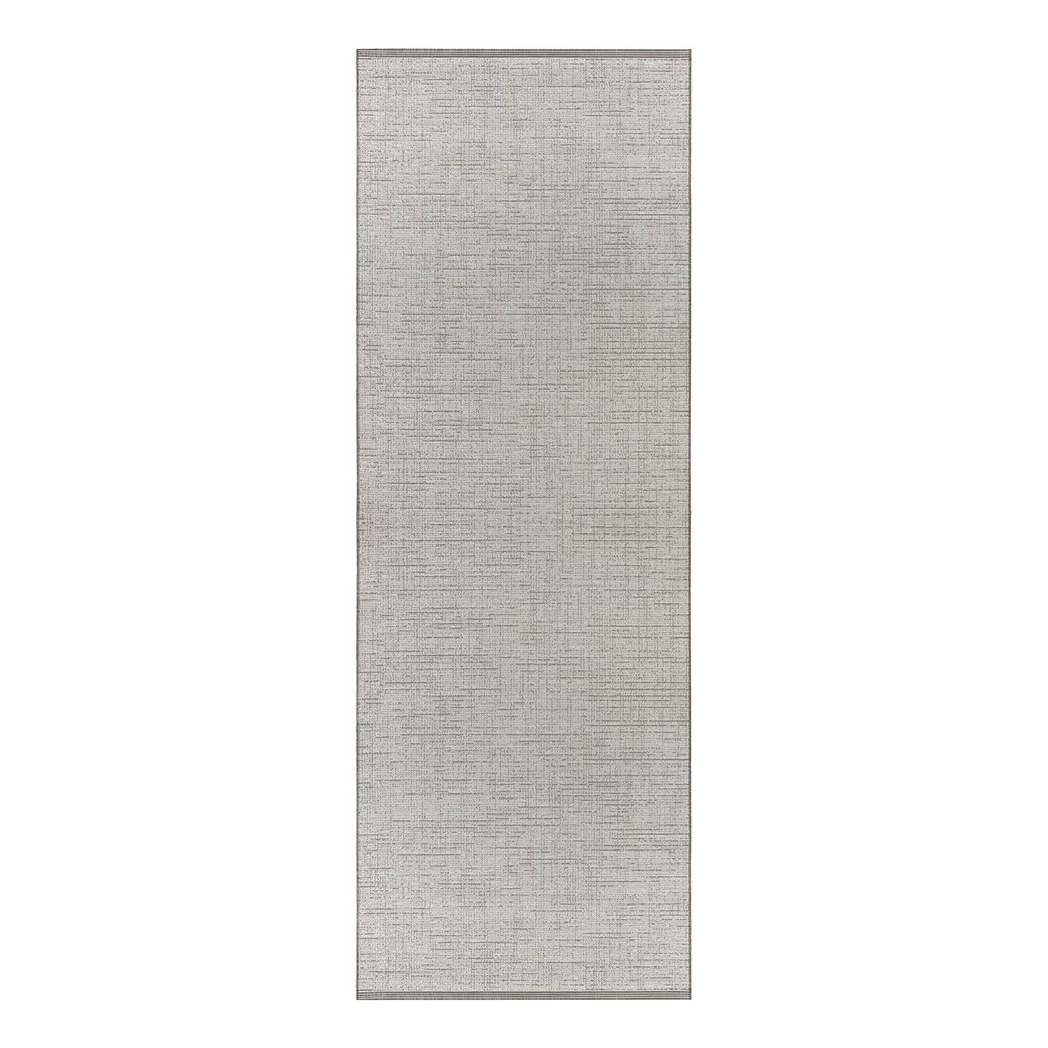 home24 ELLE DECOR Teppich Lens Creme für Innen/Außen Rechteckig 77x200 cm (BxT) Kunstfaser