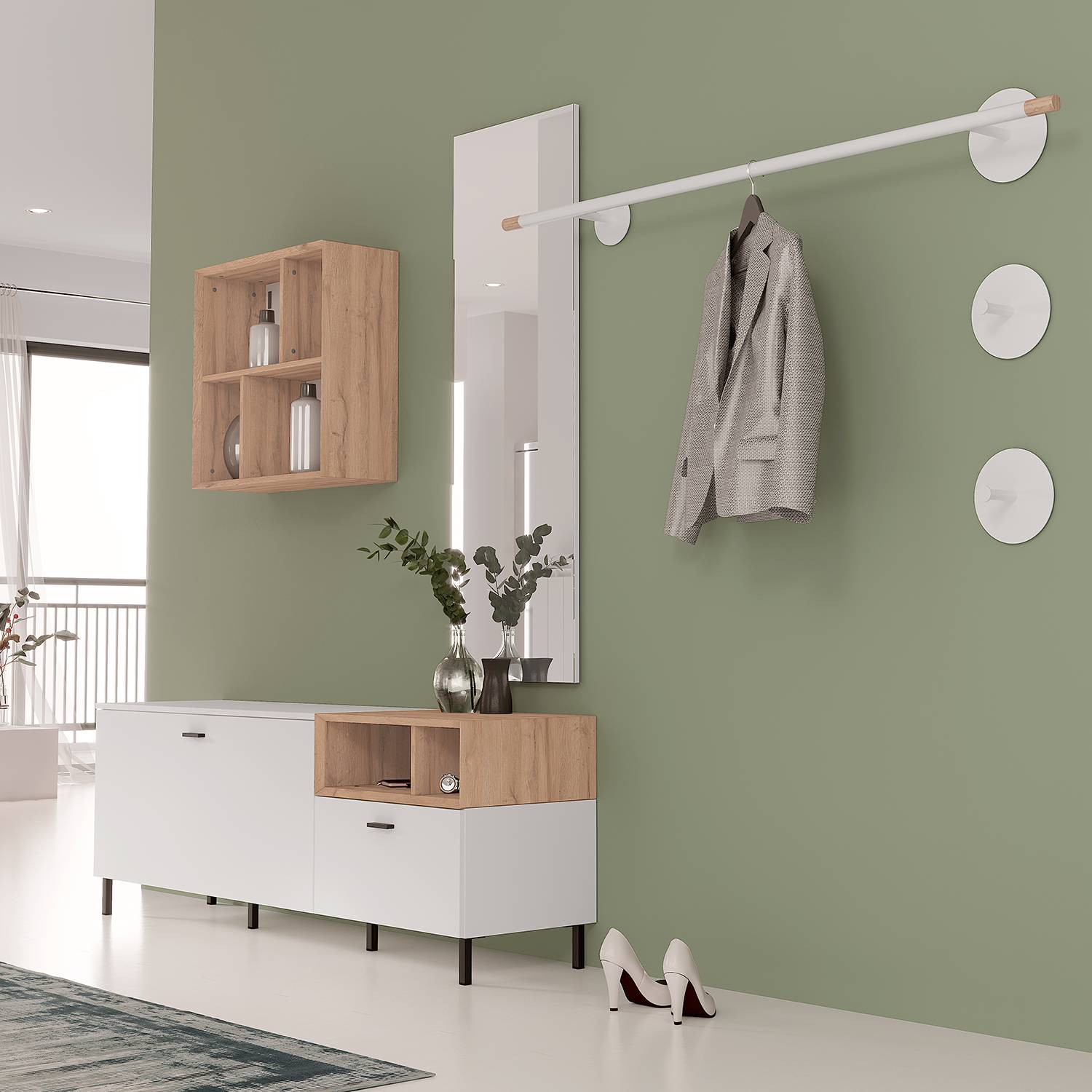 garderoben set home24