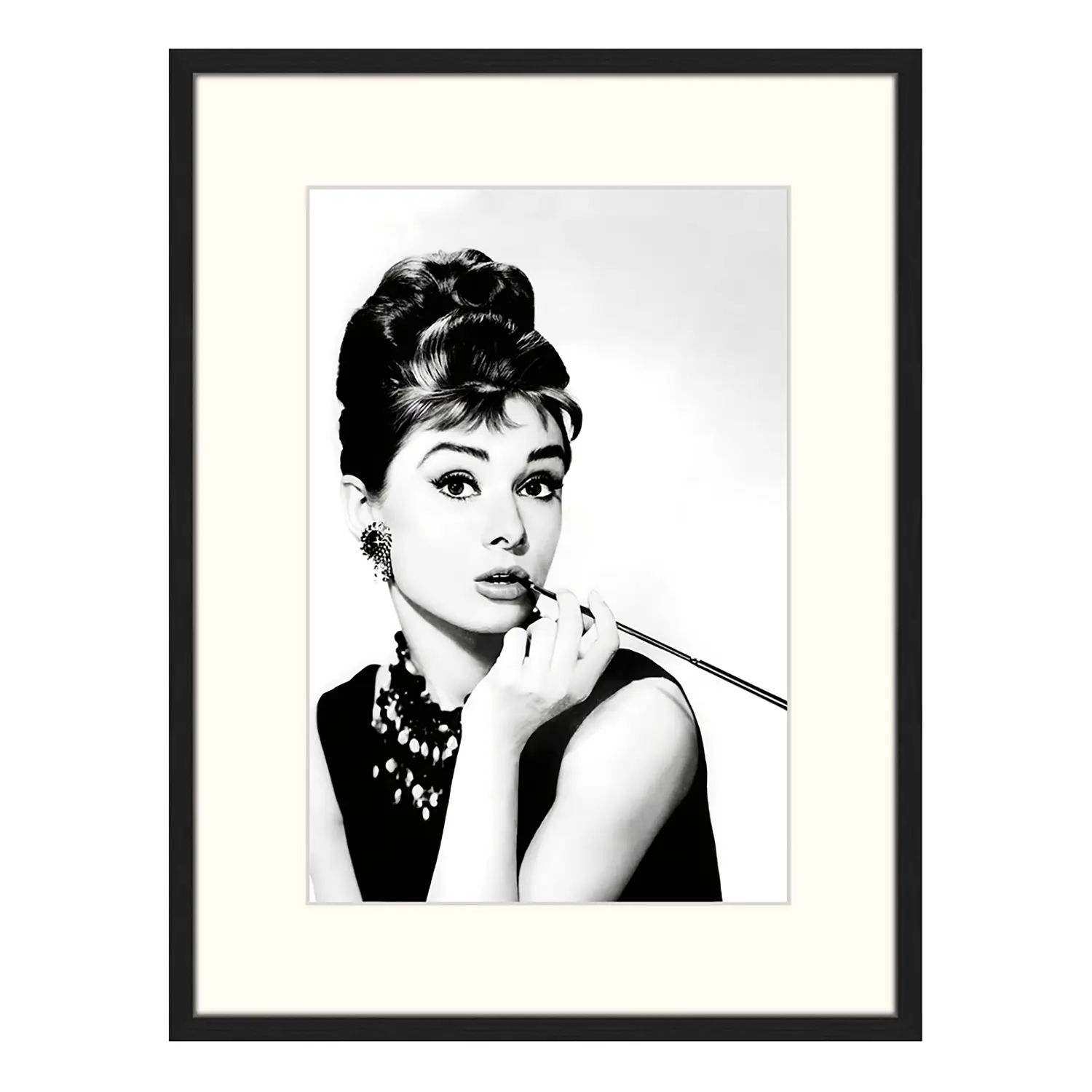 Audrey Bild Smoking Hepburn