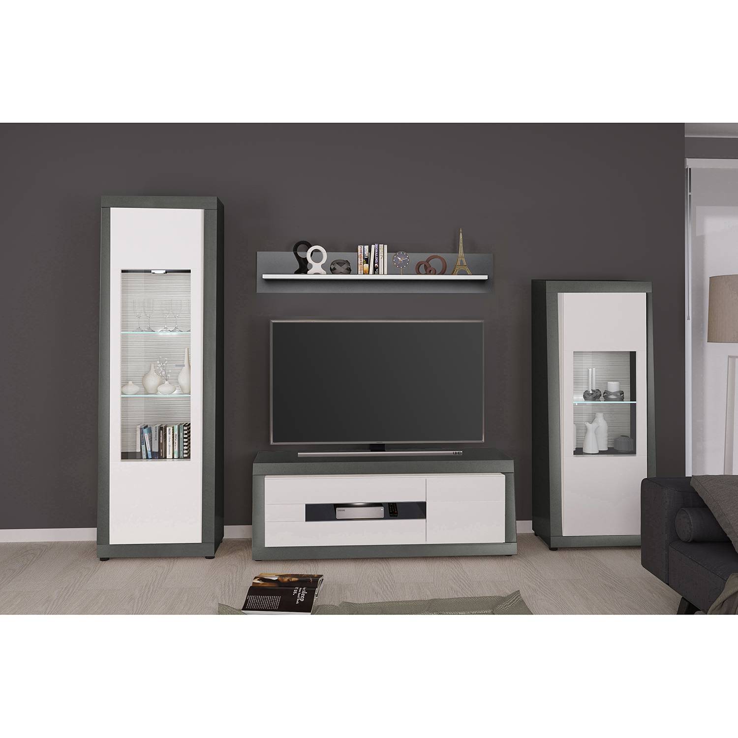 Ensemble meubles TV Curlewis I (4 élém.)