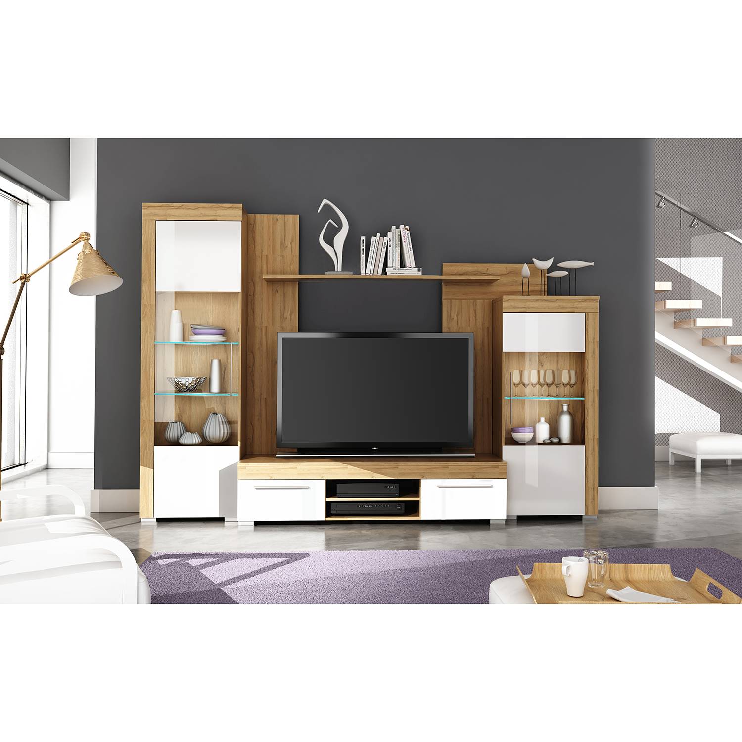 Ensemble meubles TV Cambui (4 éléments)
