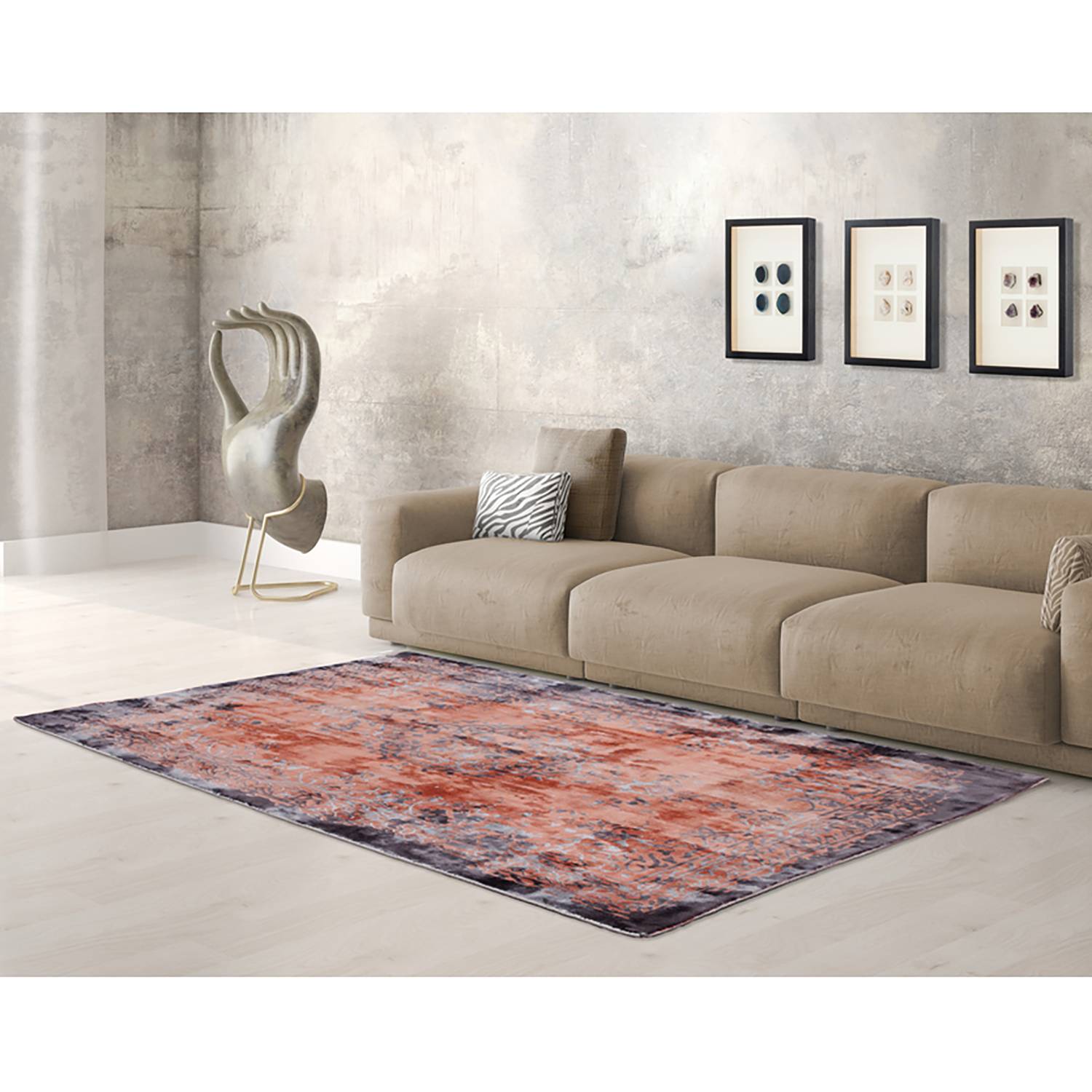 Laagpolig Vloerkleed Walvis Bay Home24 home24 kopen in de aanbieding