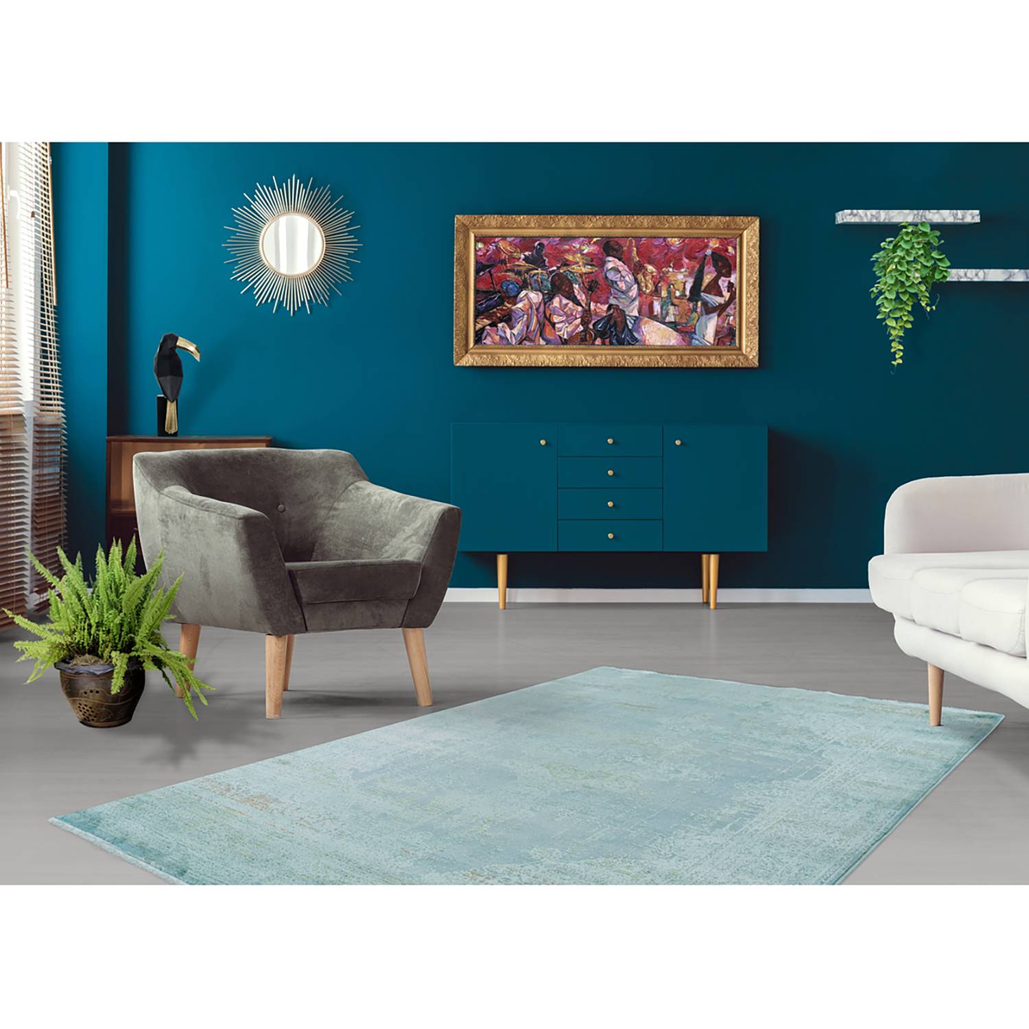 Laagpolig Vloerkleed Genovesa Home24 home24 kopen in de aanbieding