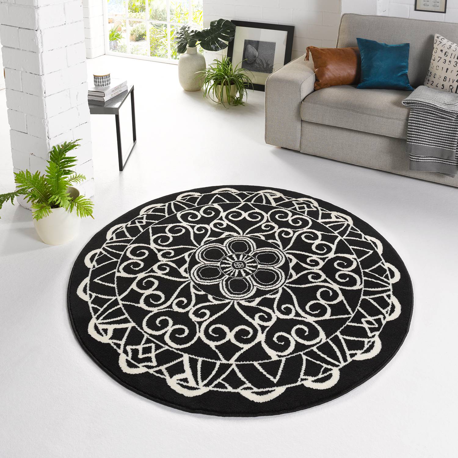 home24 Teppich Mandala