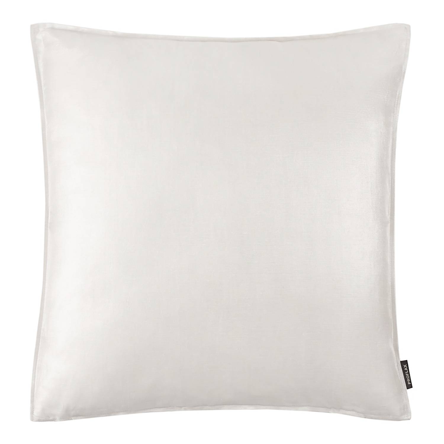 home24 Proflax Kissenbezug Spectrum Creme 50x50 cm (BxH) Mischgewebe/Leinen