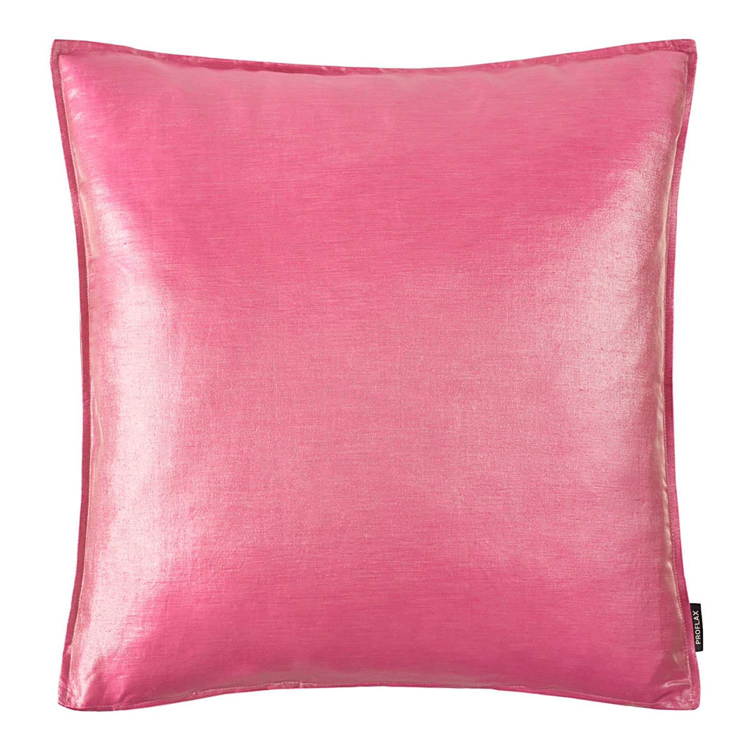 home24 Proflax Kissenbezug Spectrum Pink 50x50 cm (BxH) Mischgewebe/Leinen