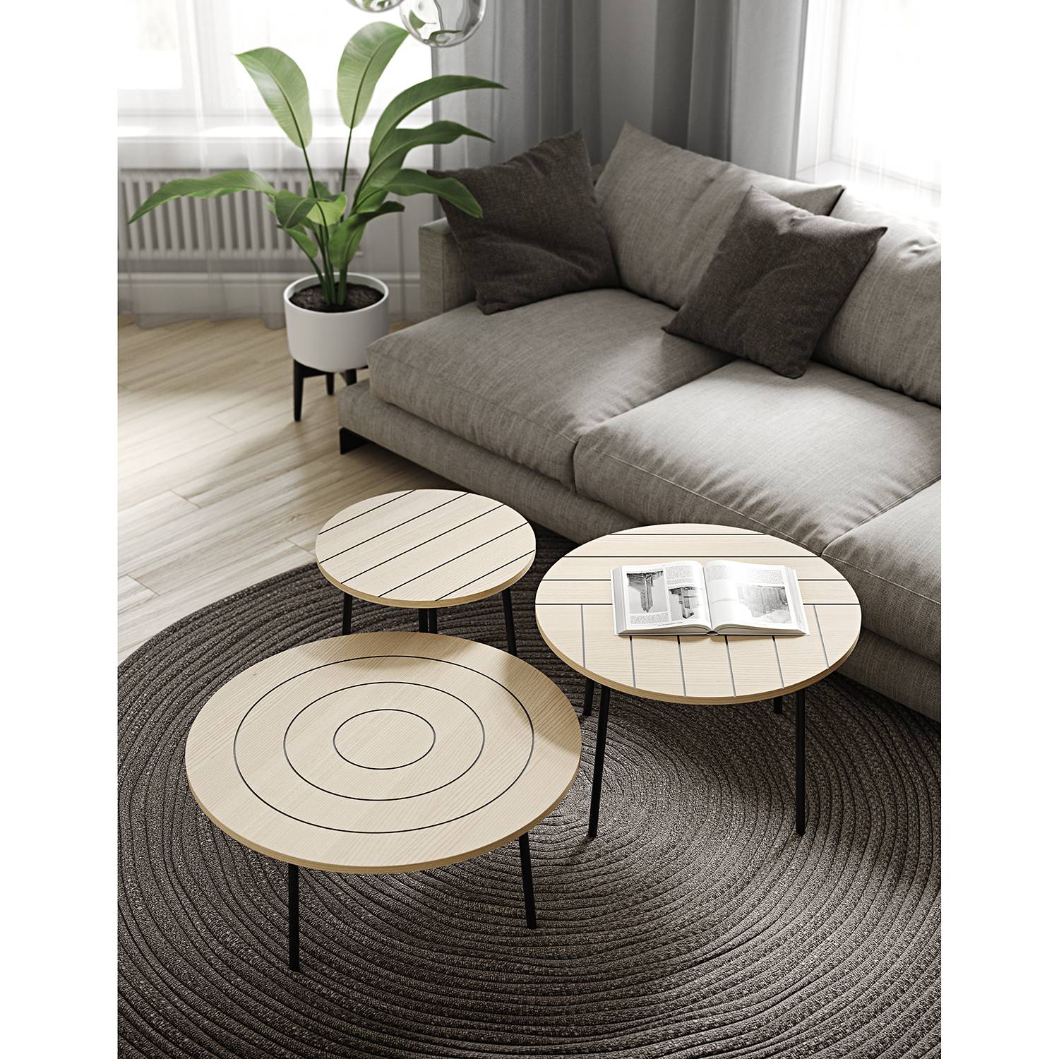 home24 Couchtisch Ply