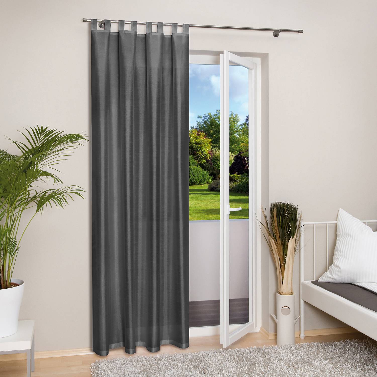 Rideaux à passants Bernd