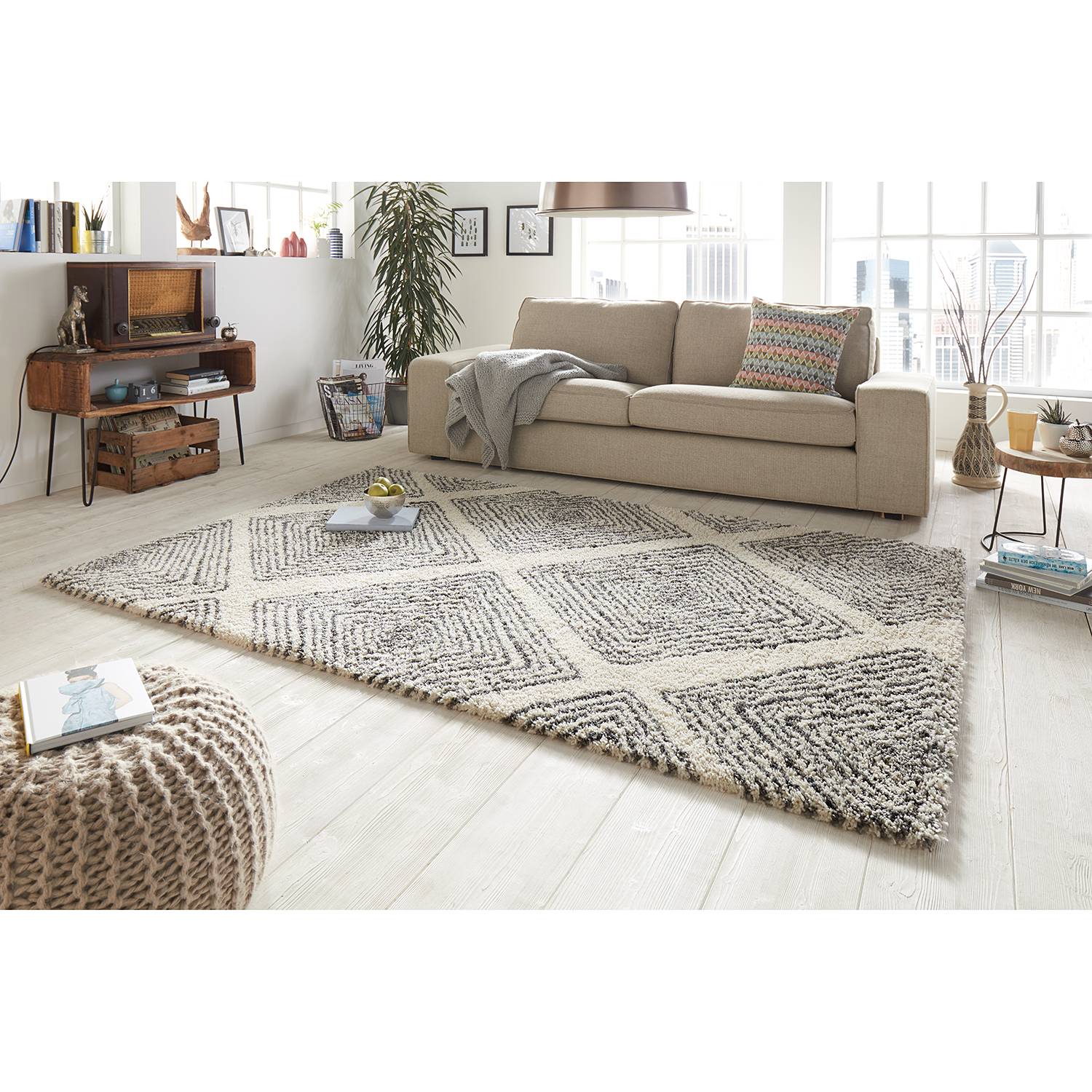 Image of Tapis épais Wire 000000001000173162