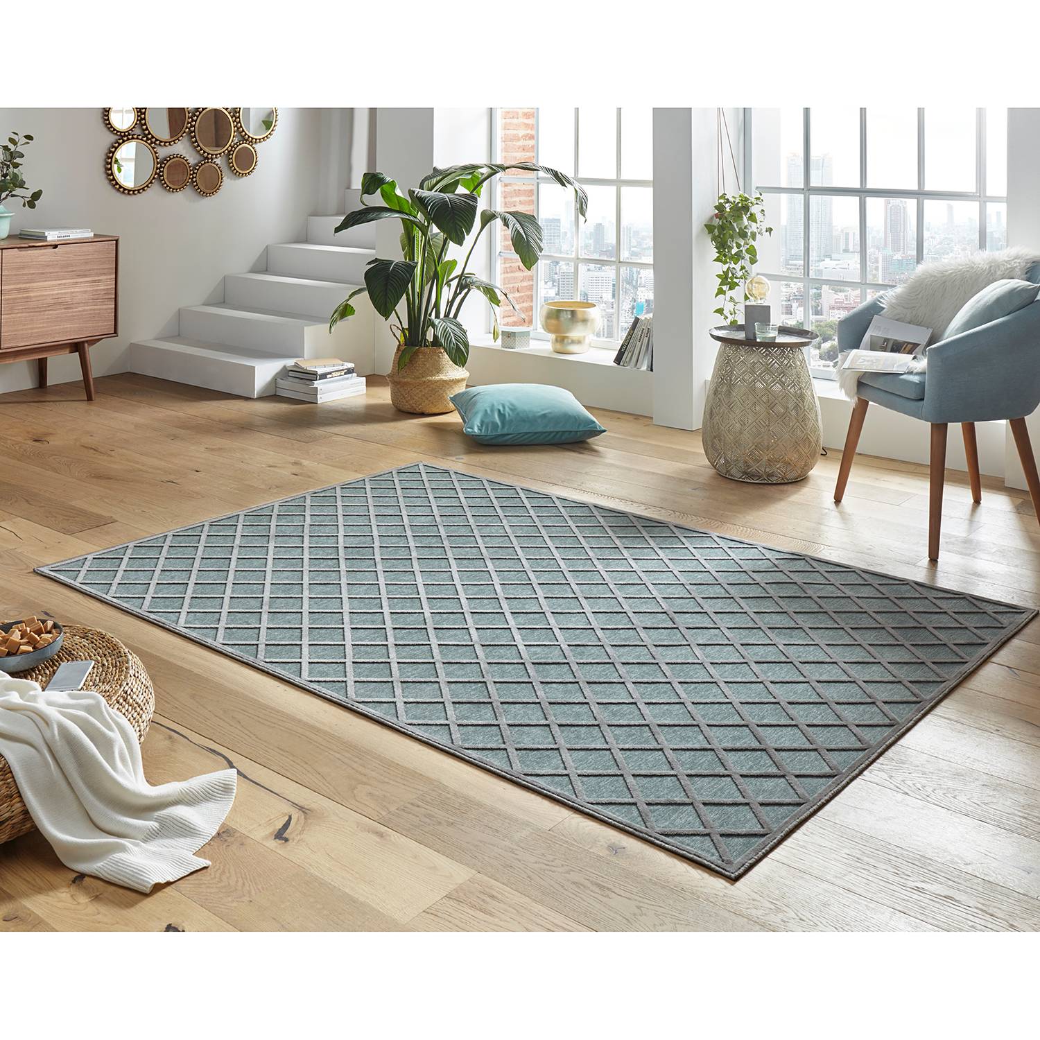 home24 Kurzflorteppich Danton
