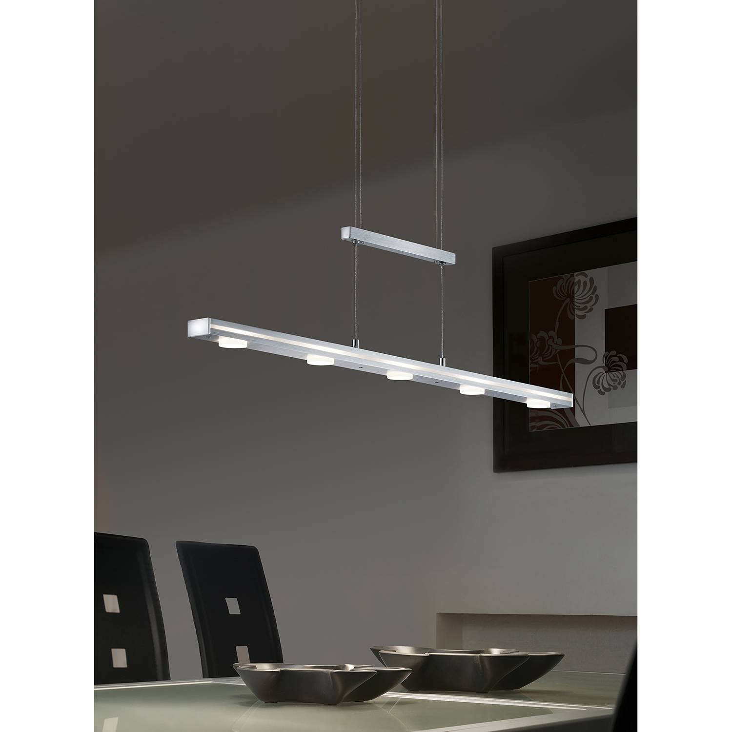 Home24 LED-hanglamp Cavallo, Trio