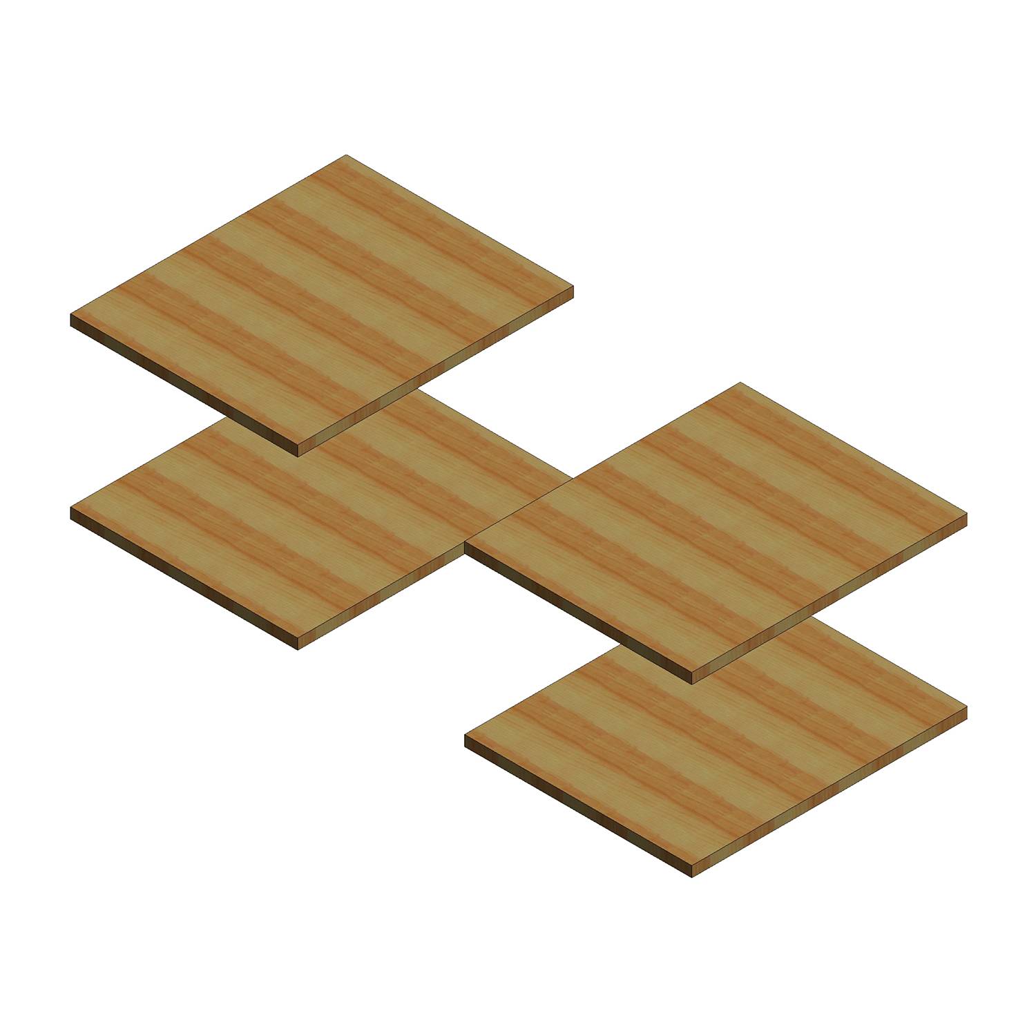Étagères Stokka (lot de 4)