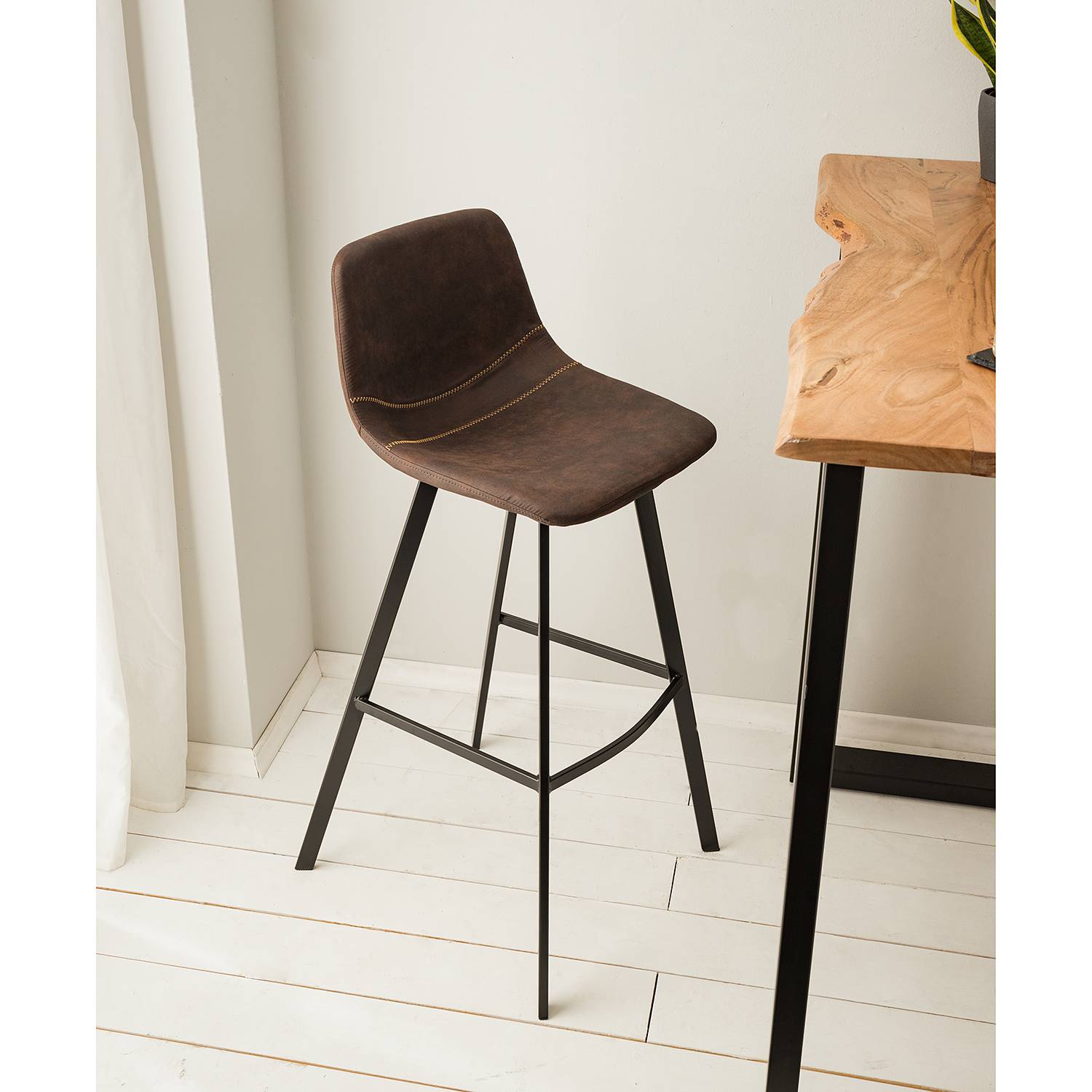 Chaises de bar Luhi (lot de 2)