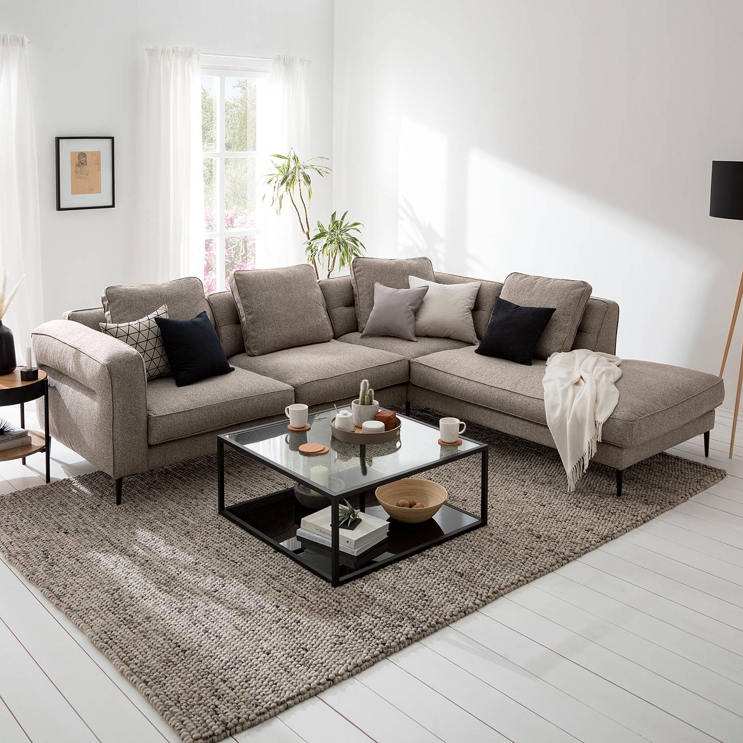 Ecksofa GORDEN II - Webstoff