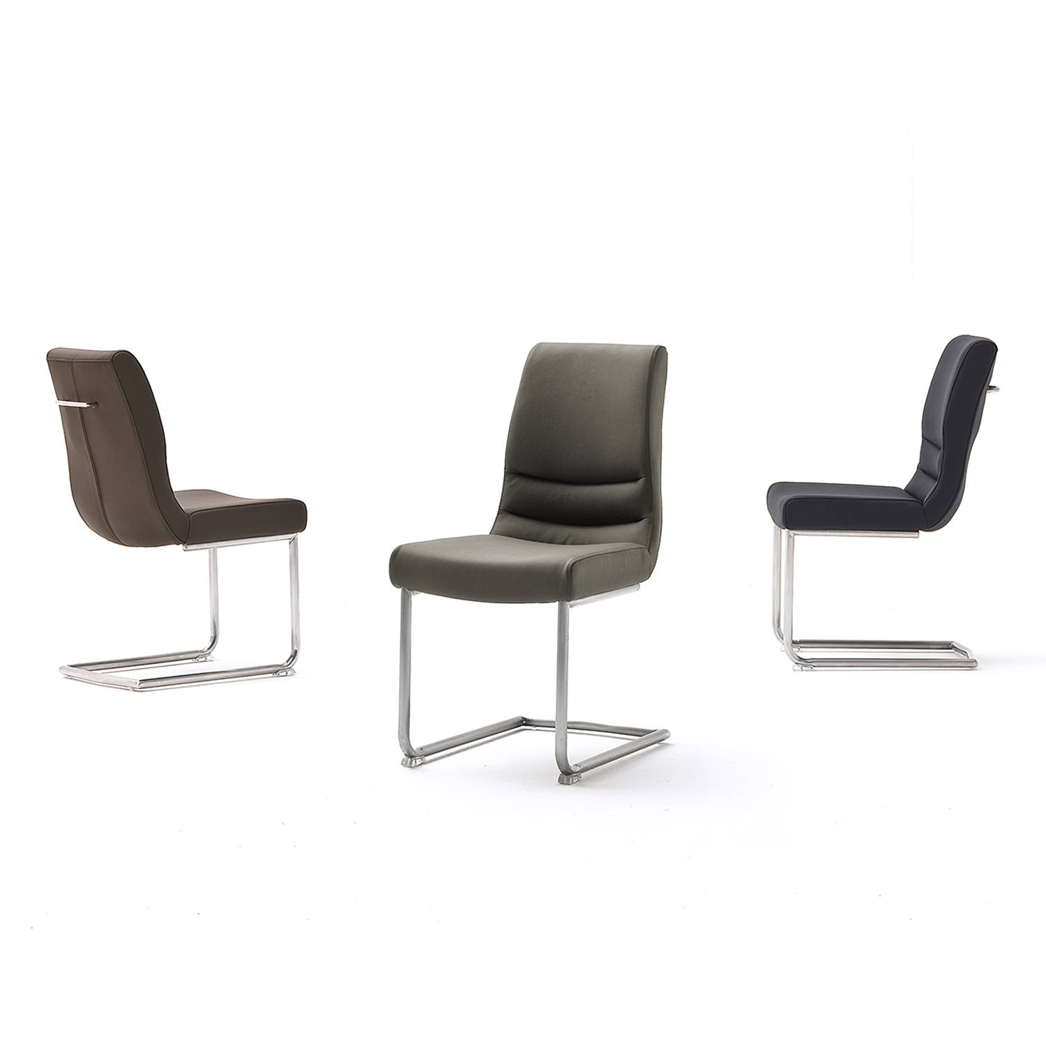 Chaises cantilever Lesno (lot de 2)