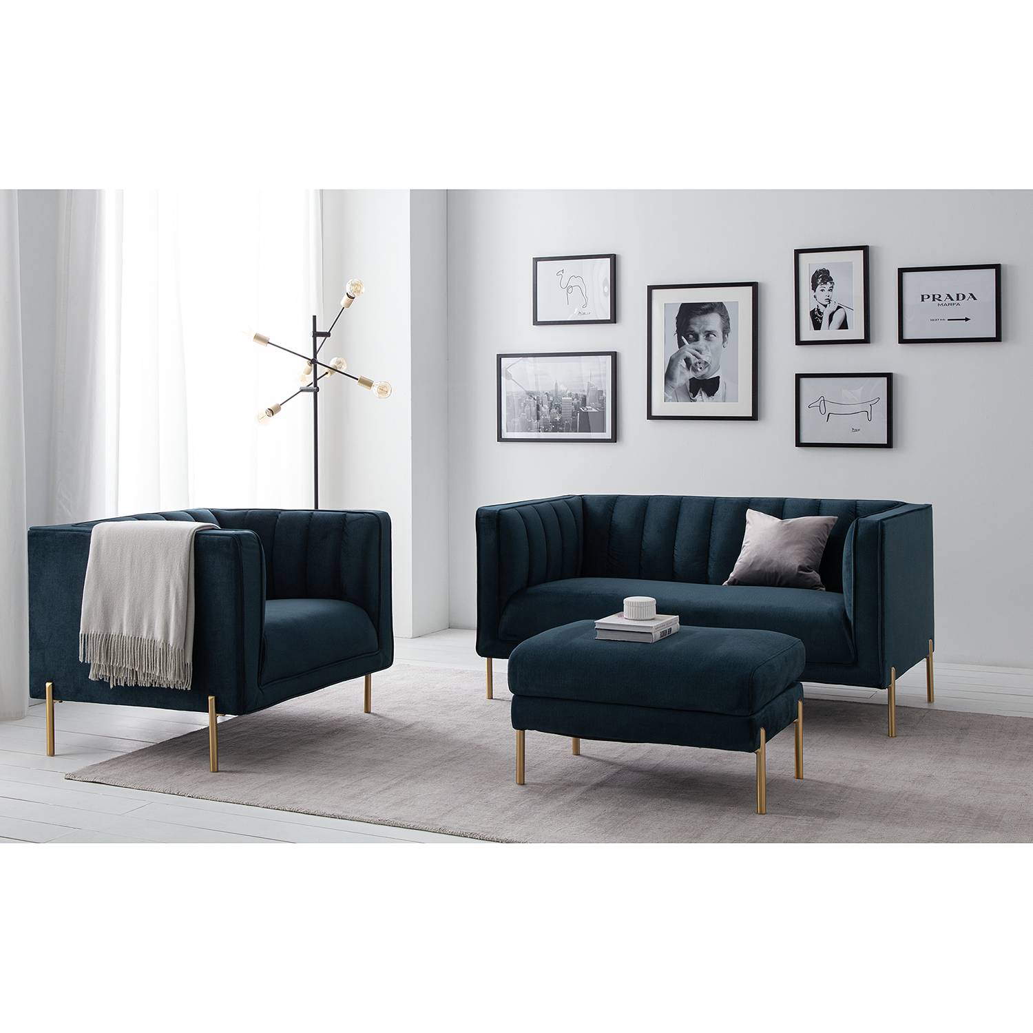 home24 Hocker Borlo