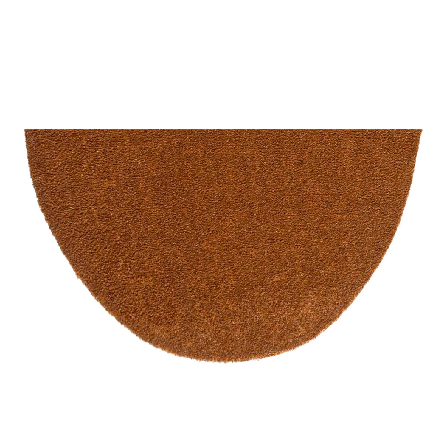 home24 Hanse Home Fußmatte Banjup Crescent Mischgewebe Cognac 75x50 cm (BxT)
