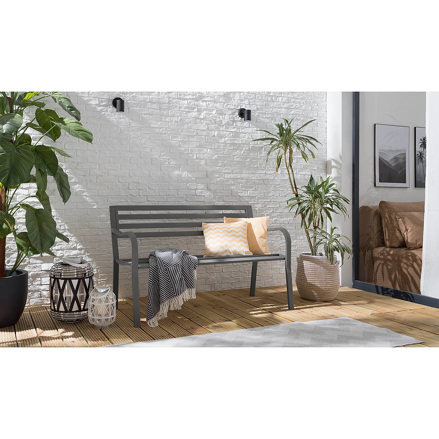home24 Gartenbank Sophy II
