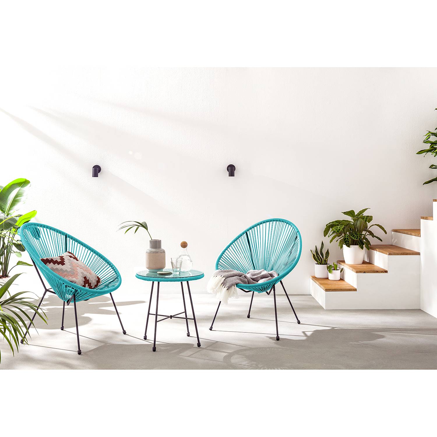 home24 Sitzgruppe Copacabana II (3-teilig)