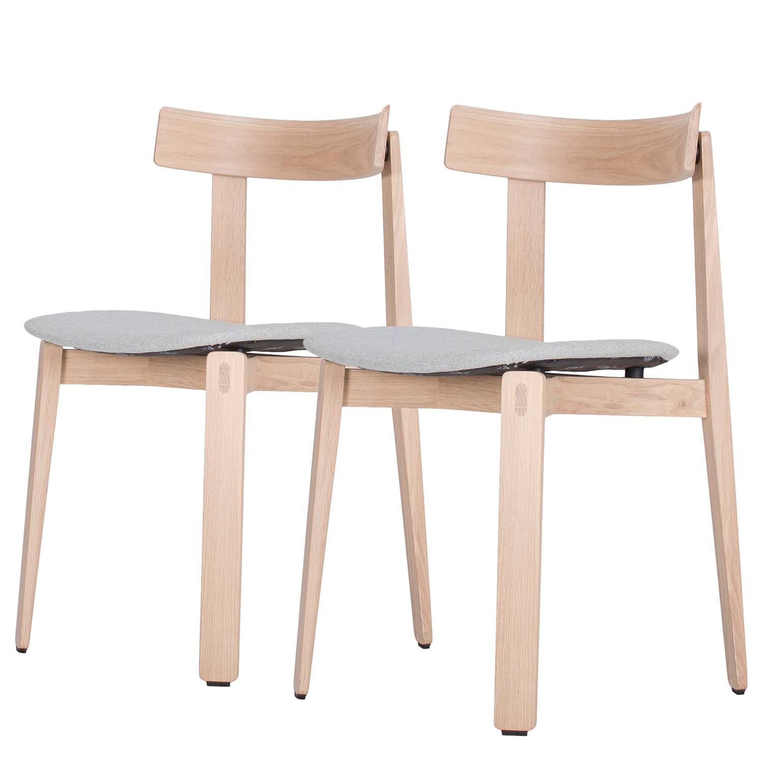 Chaises à accoudoirs Nora I (lot de 2)