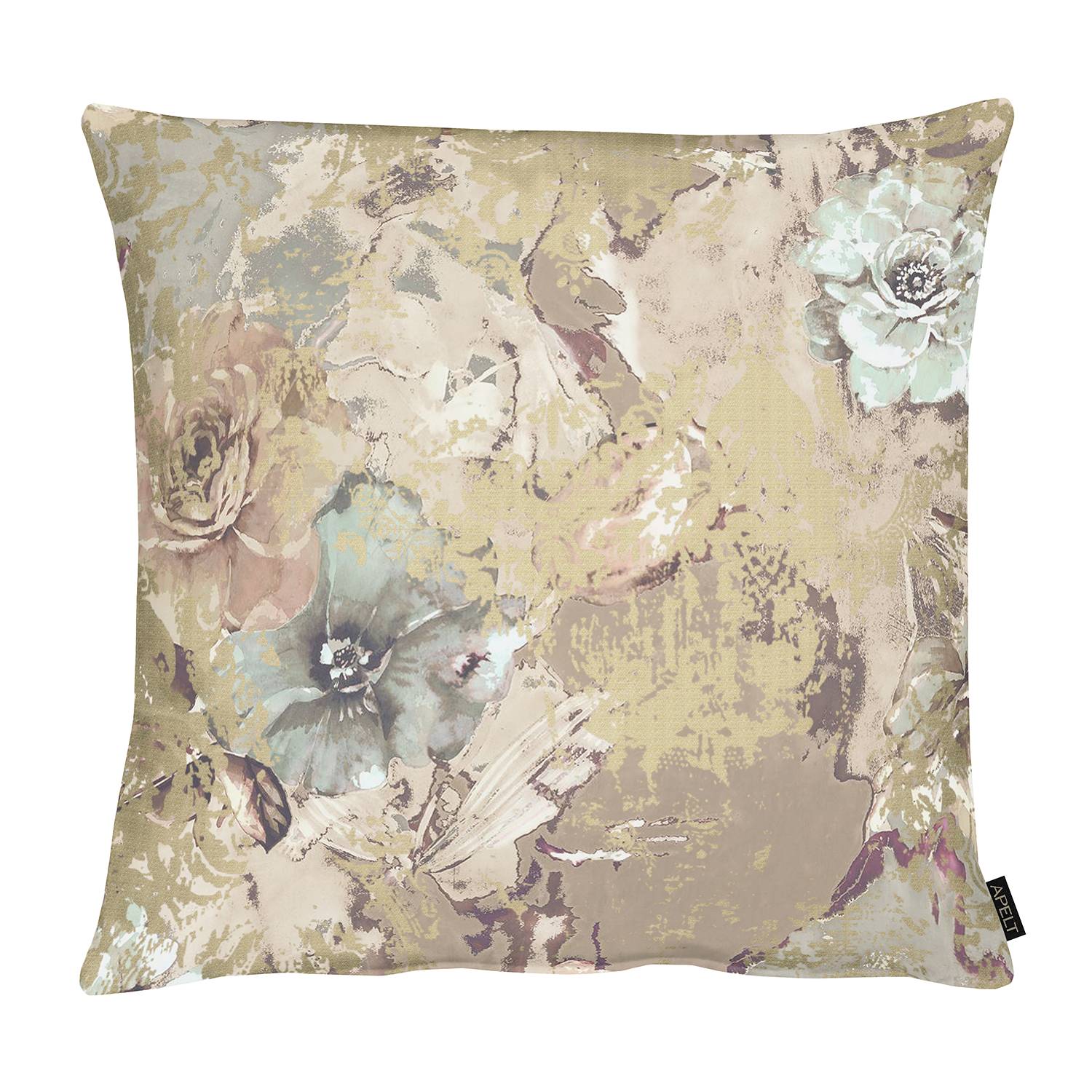 home24 Apelt Kissenbezug Noemi Beige 66x66 cm (BxH) Polyester