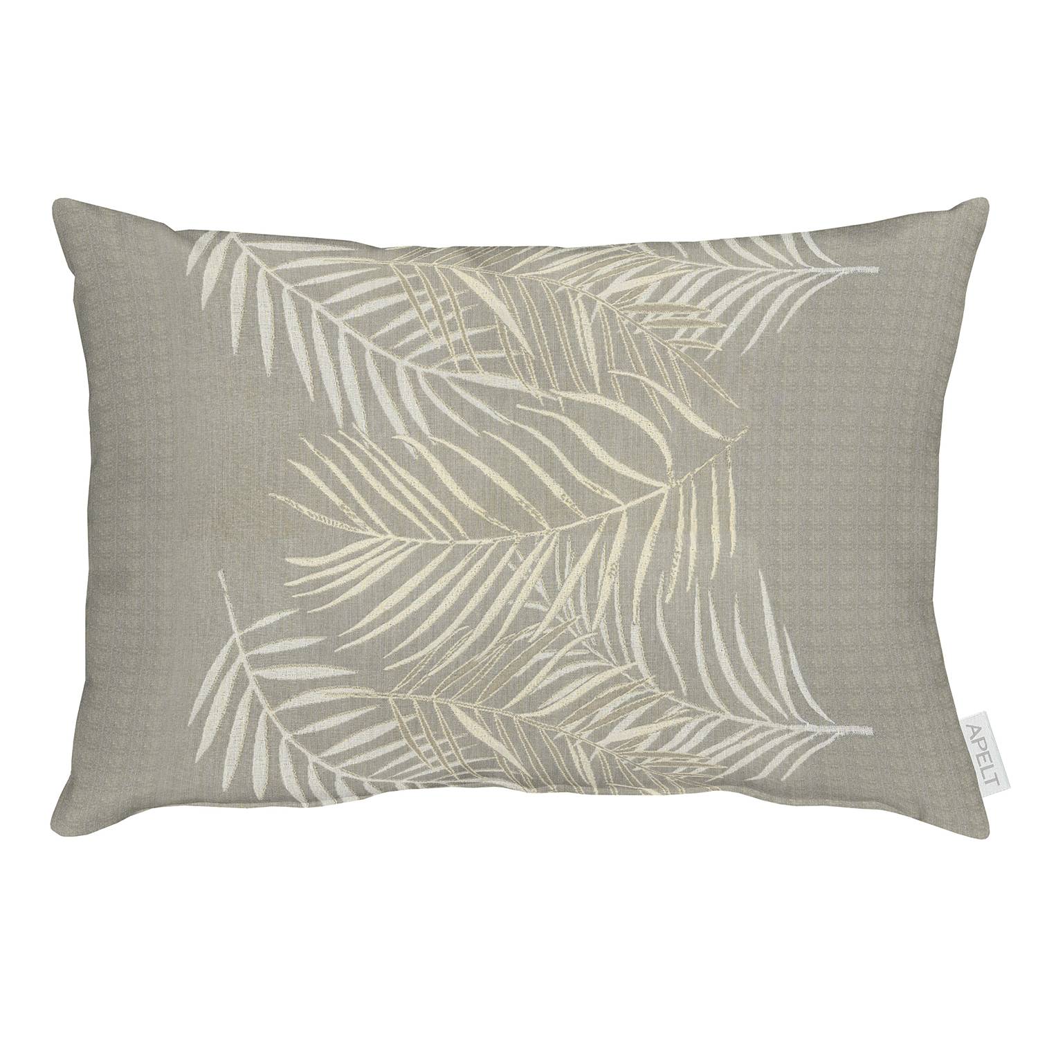 home24 Apelt Dekokissen 1306 Taupe 35x50 cm (BxH) Mischgewebe