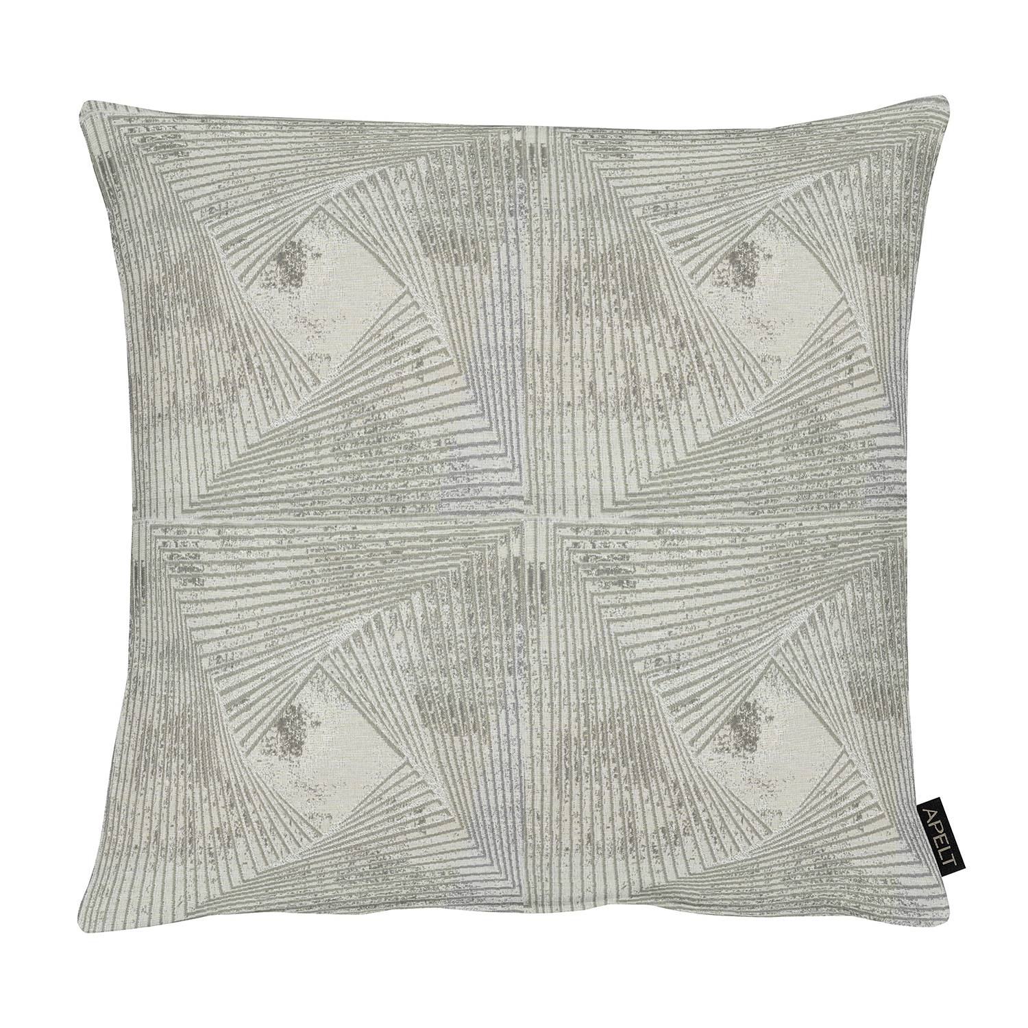 home24 Apelt Kissenbezug 1307 Sandgrau 46x46 cm (BxH) Mischgewebe