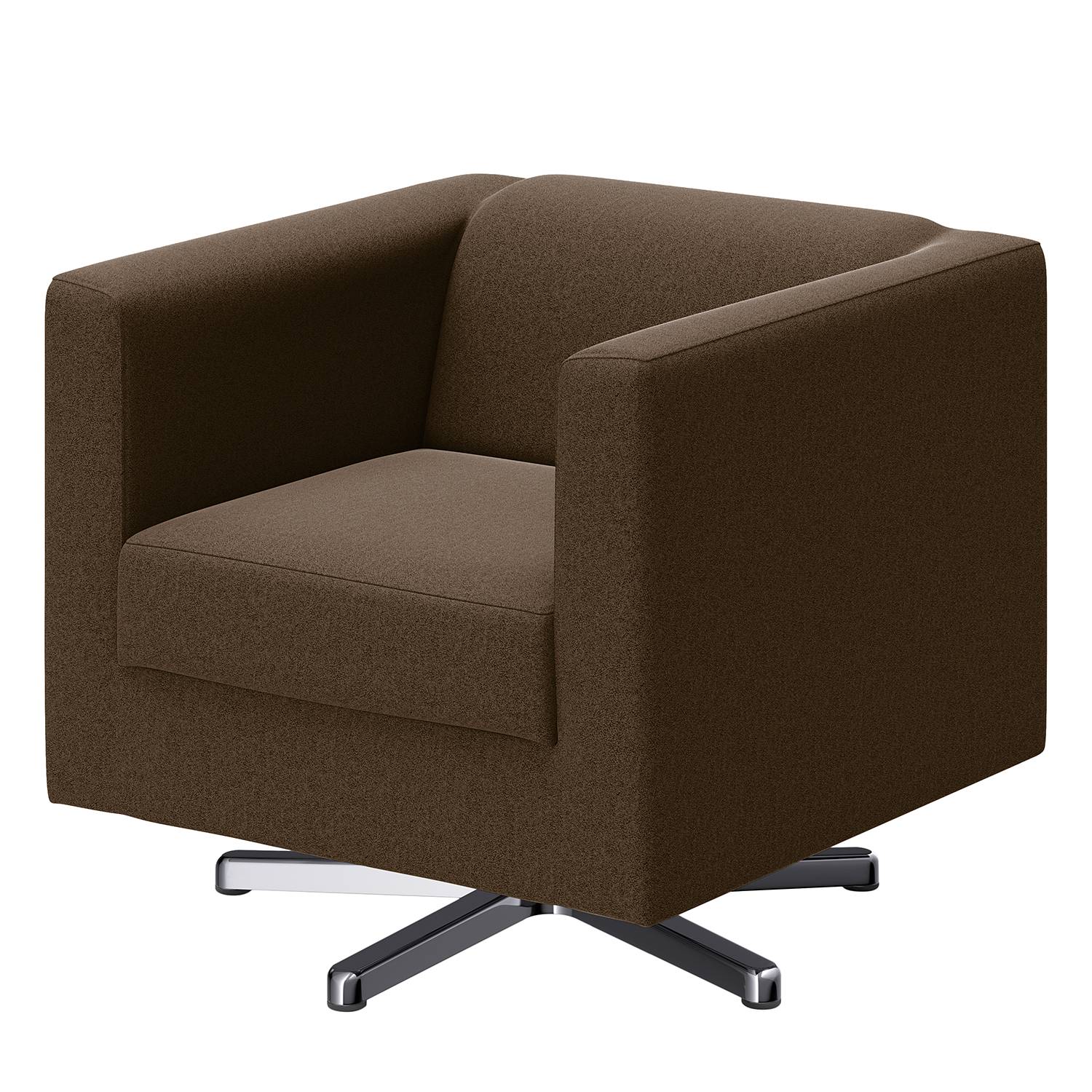 home24 loftscape Sessel Wilno XIX Bison Microfaser 74x71x75 cm (BxHxT)
