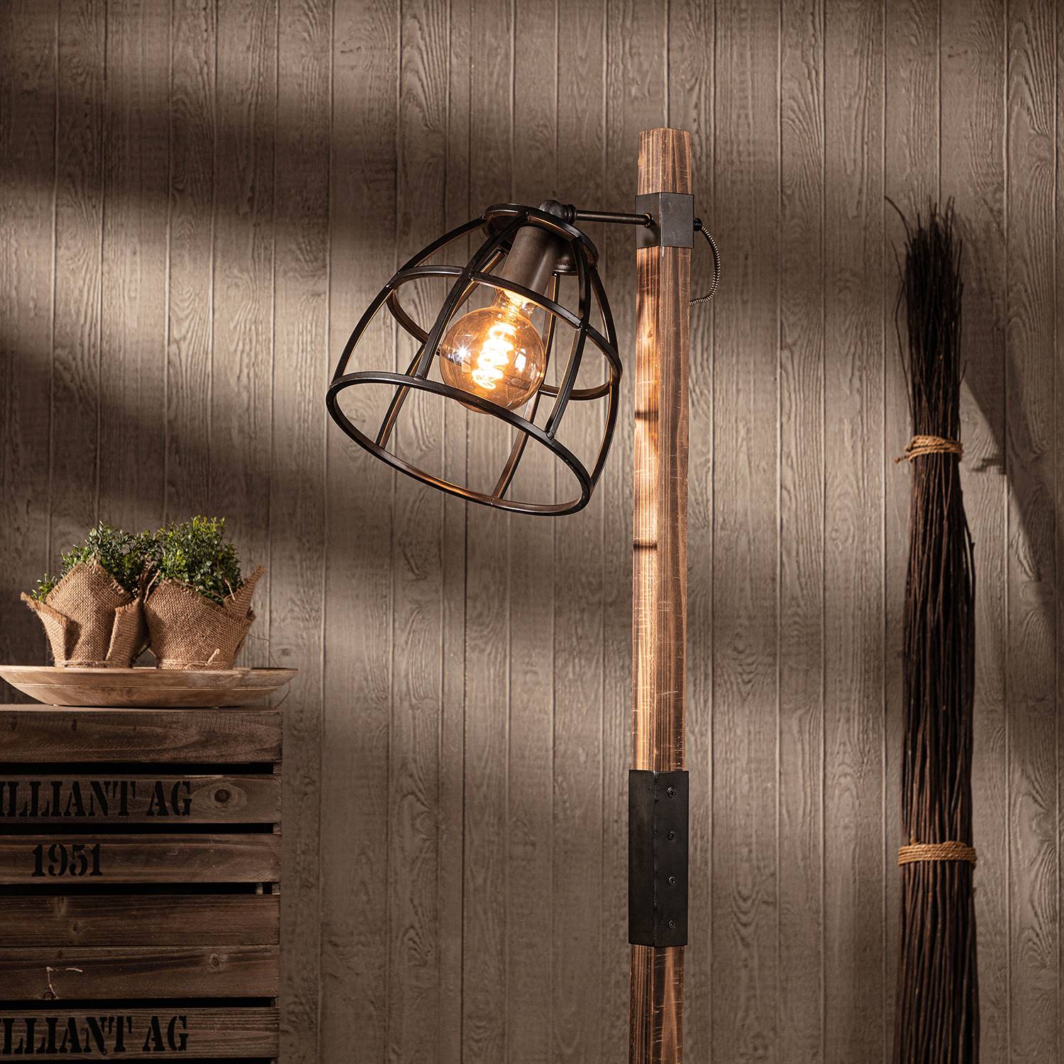 Lampadaire Matrix Wood II