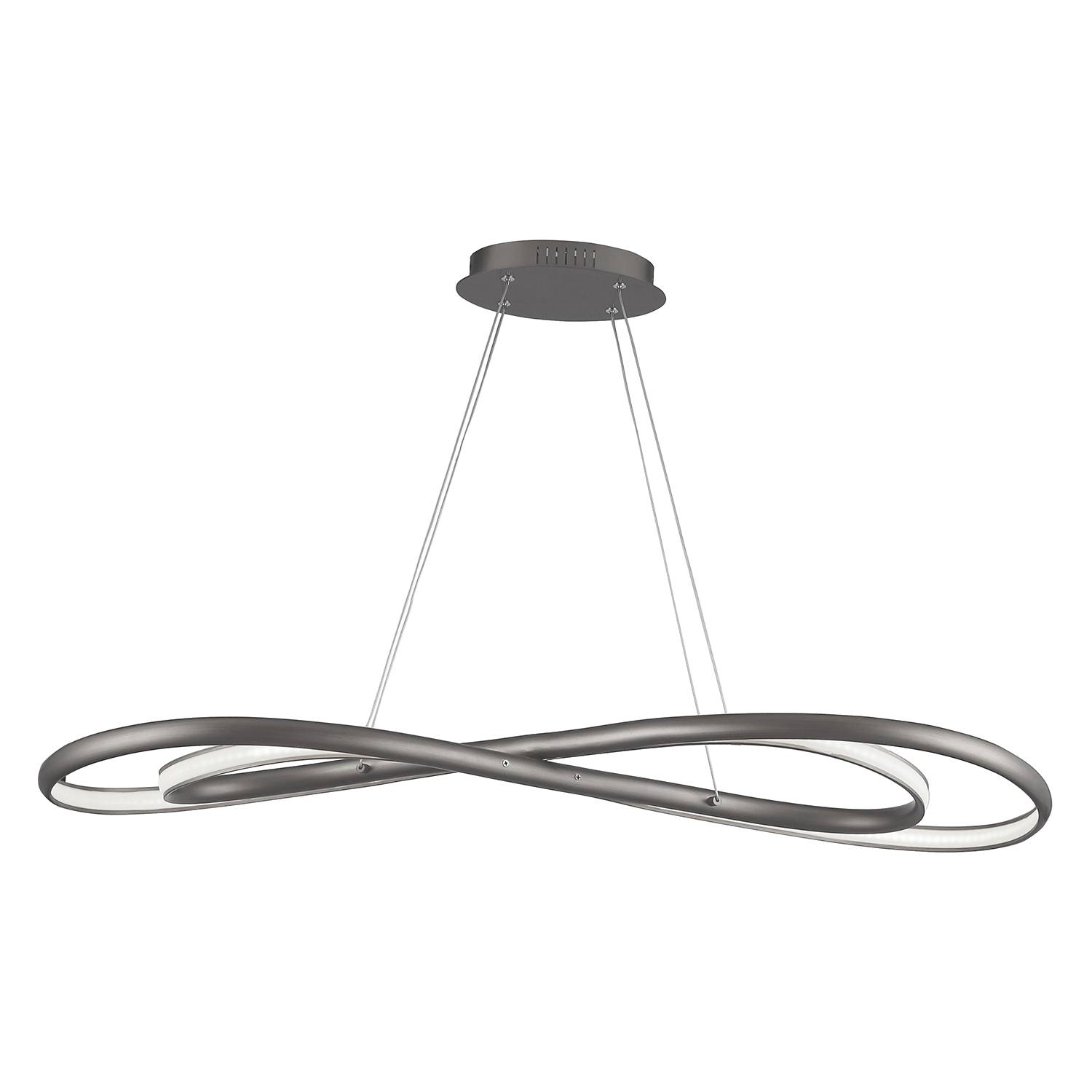 home24 LED-Pendelleuchte Collin