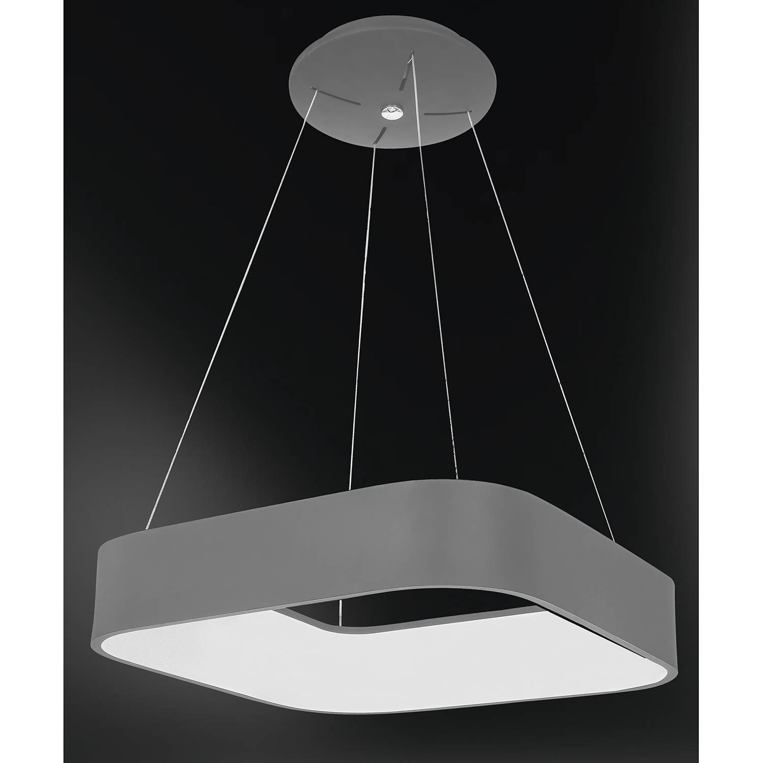 home24 LED-Pendelleuchte Grand