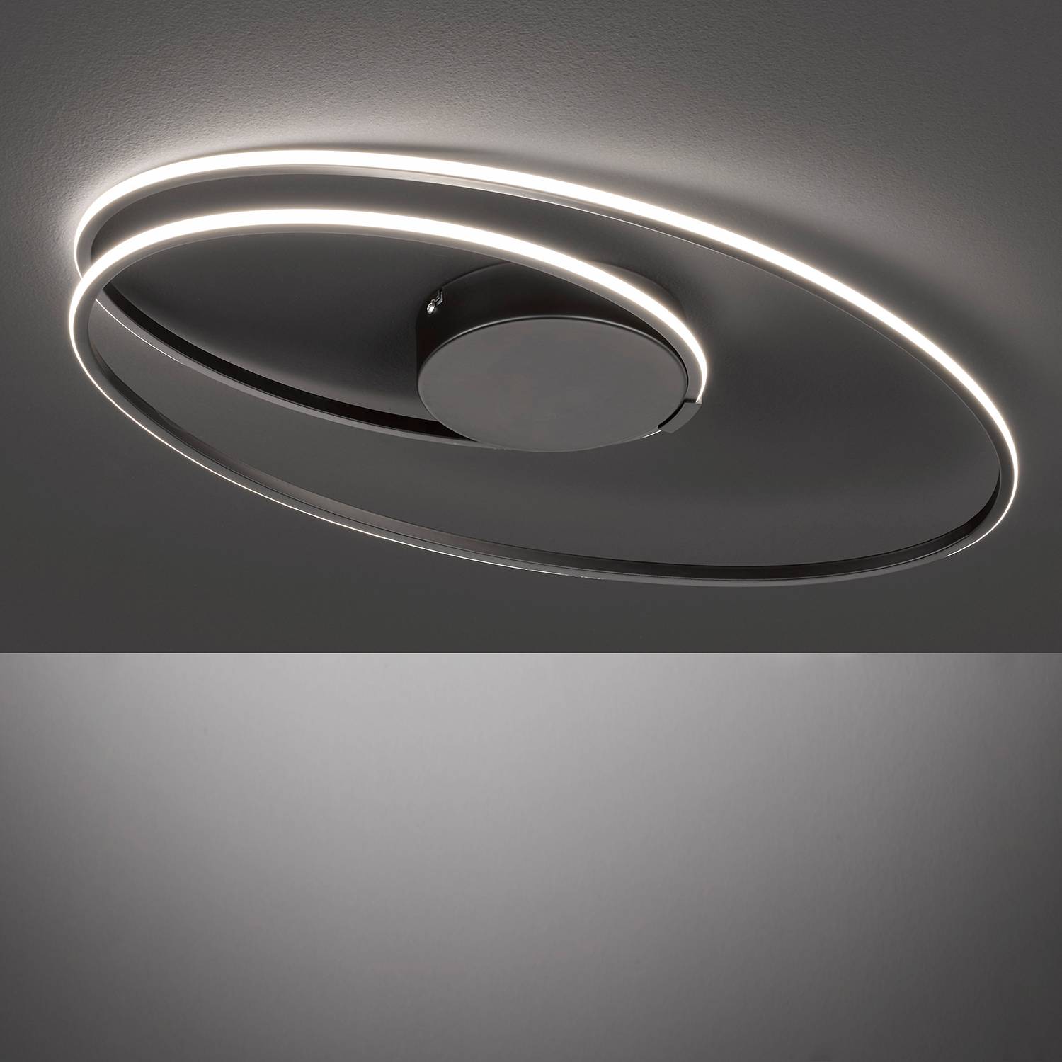 home24 LED-Deckenleuchte Nia