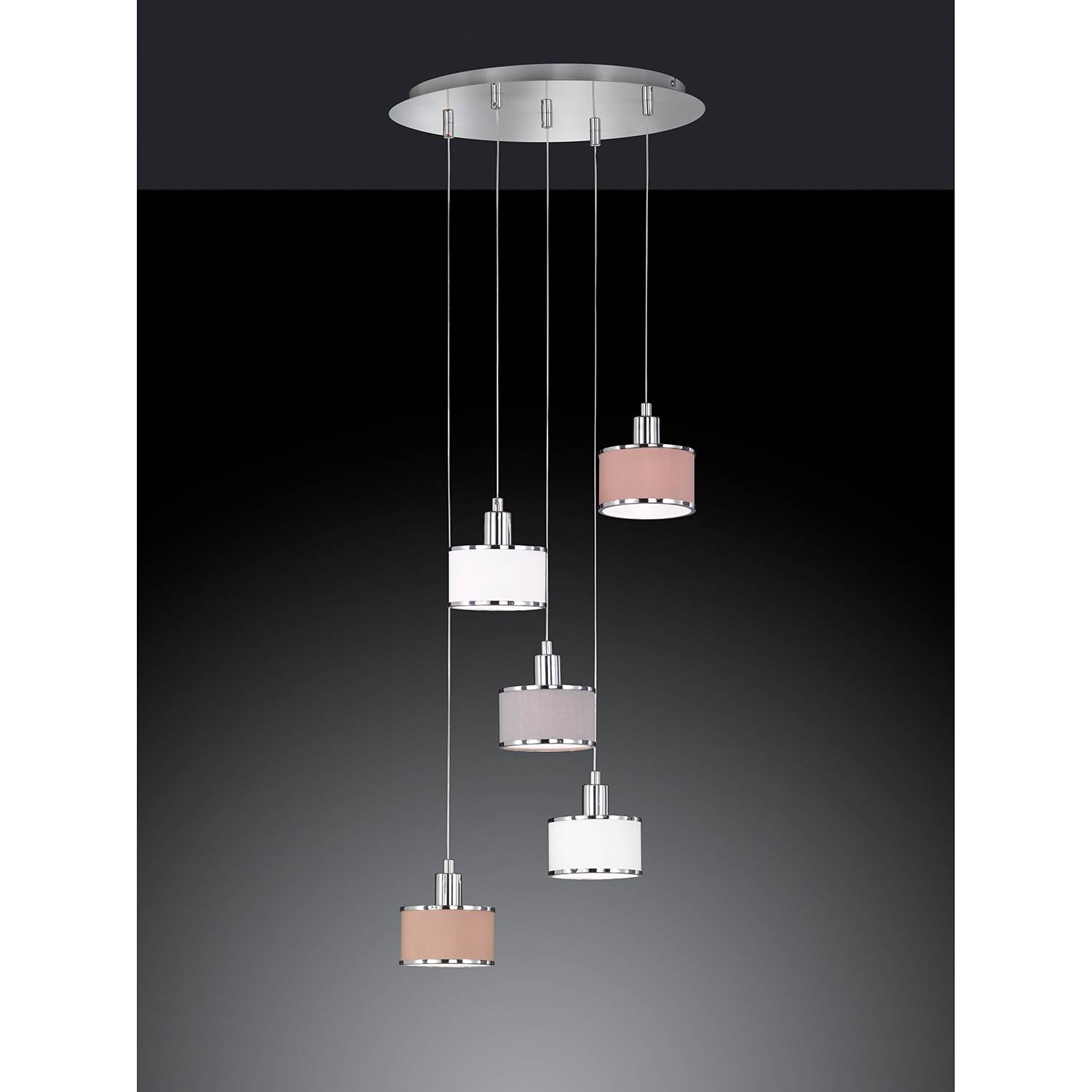 home24 Pendelleuchte Ciara III