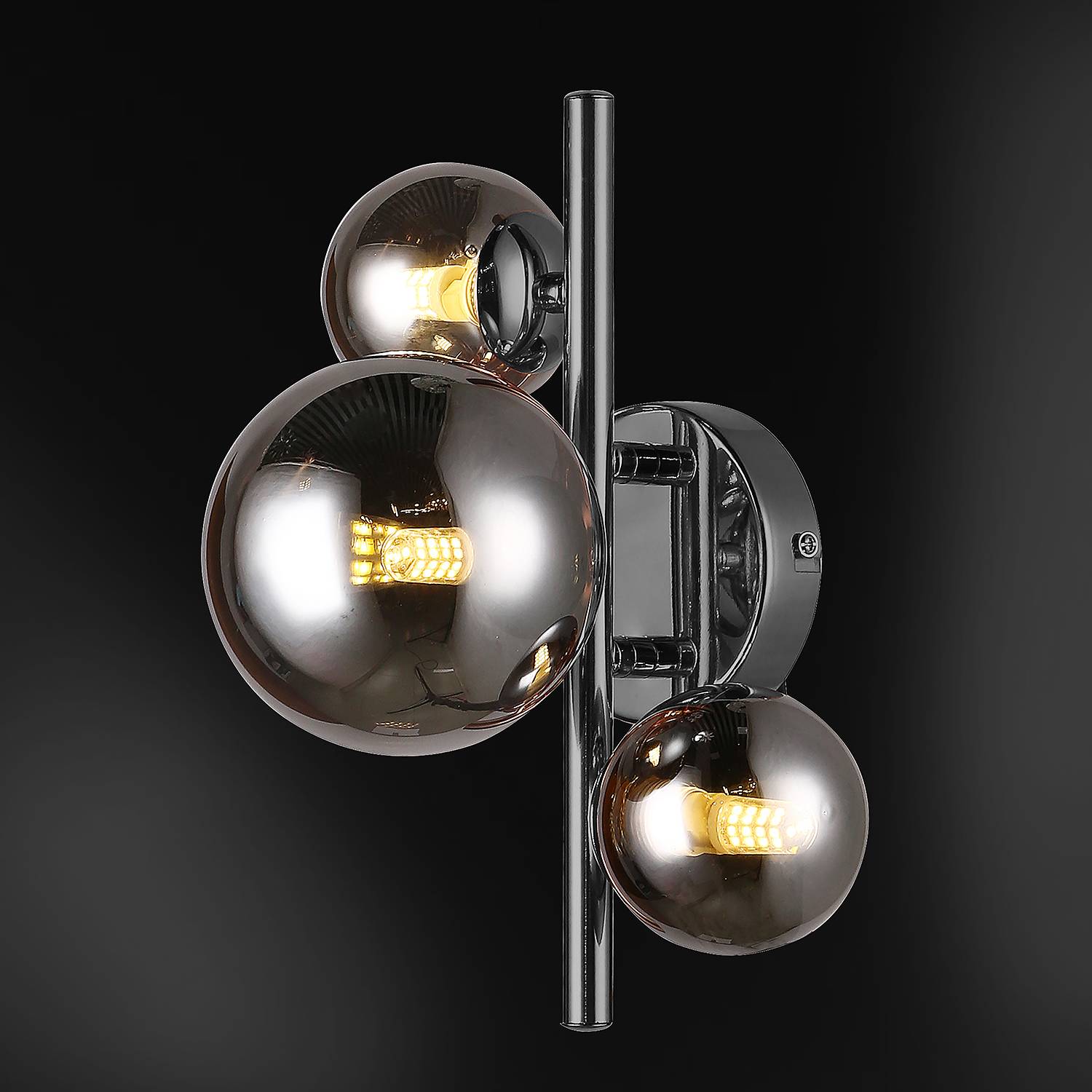 home24 LED-Wandleuchte Villa