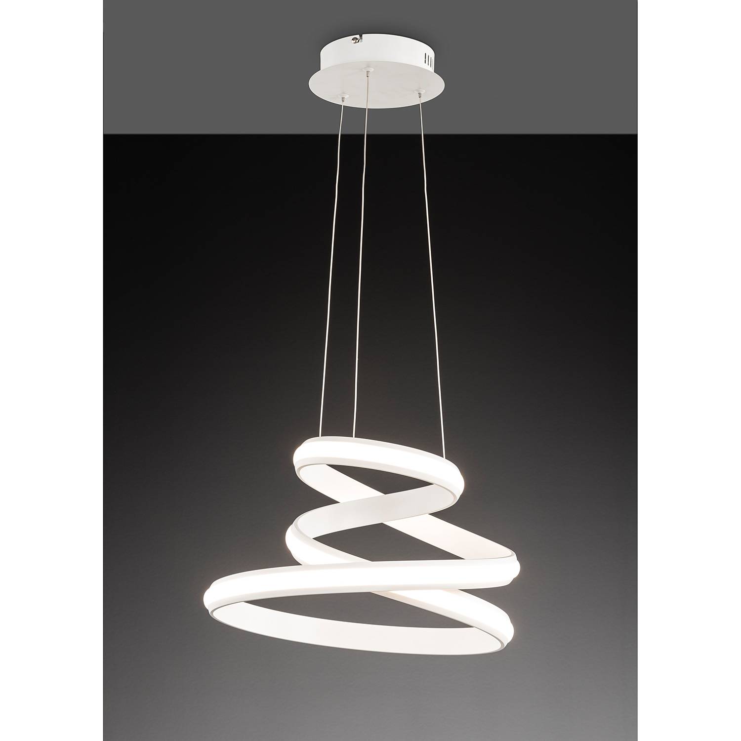 home24 LED-Pendelleuchte Tess I