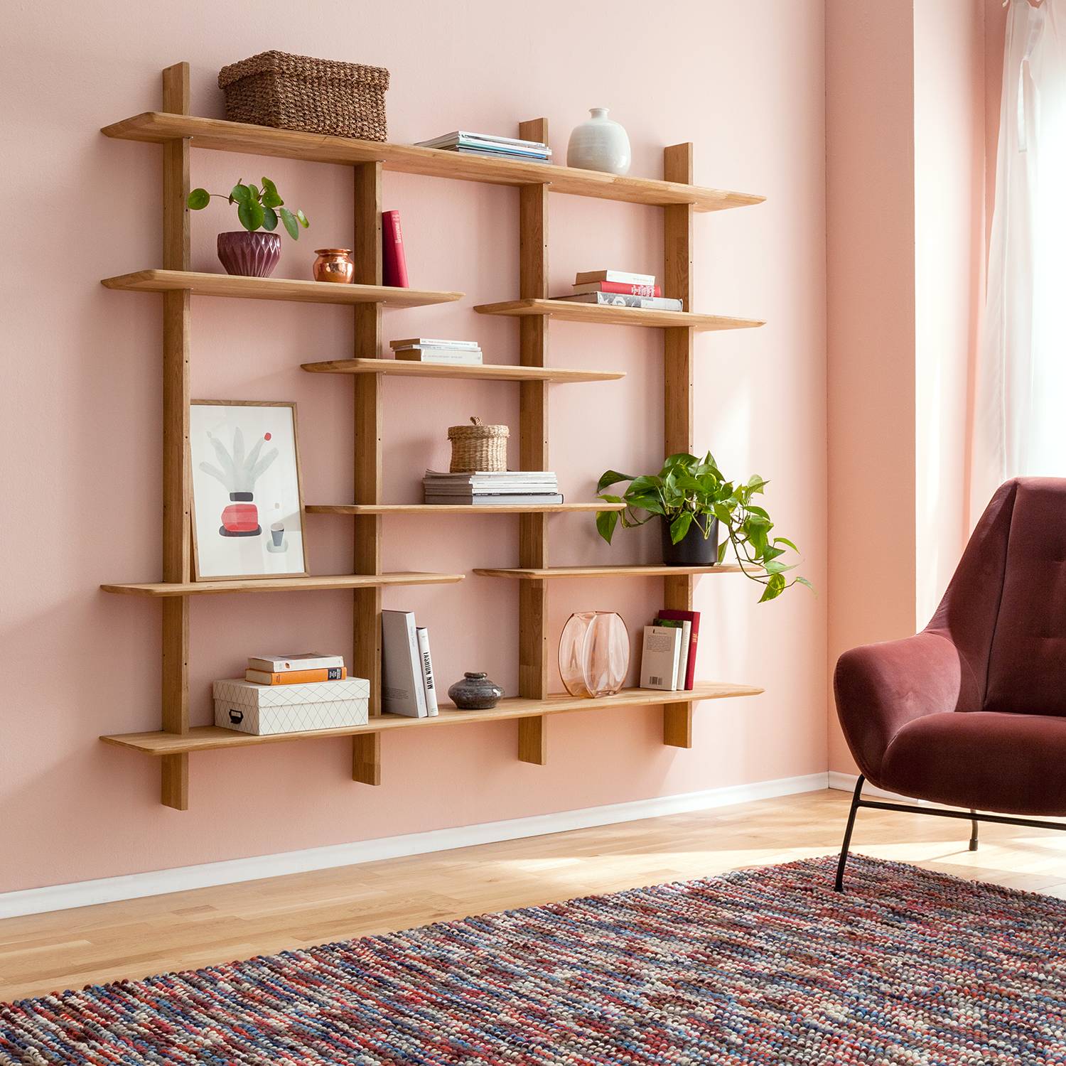 home24 Regalwangen Zolo (2er-Set)