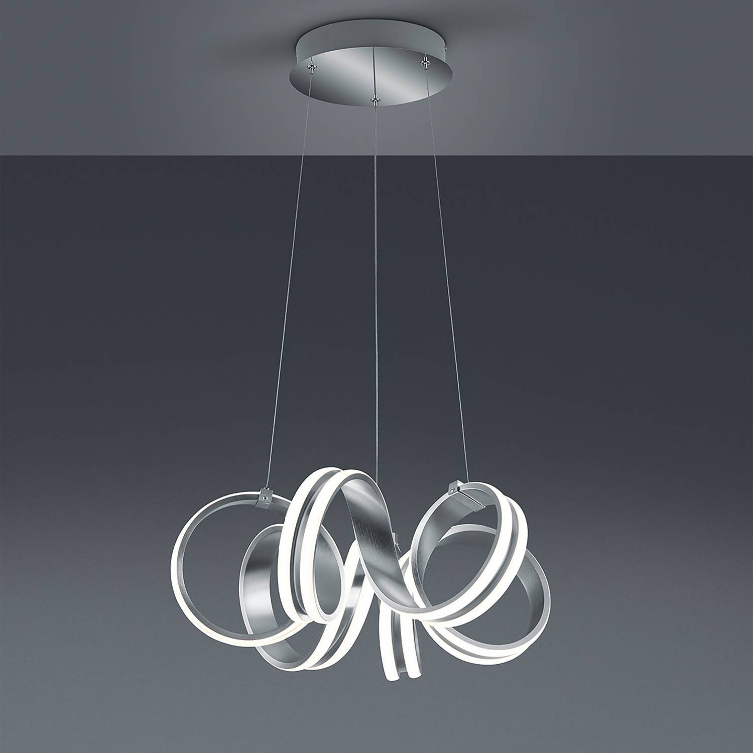 Home24 LED-hanglamp Carrera, Trio