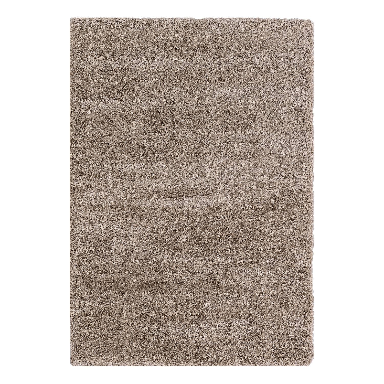 home24 Schöner Wohnen Kollektion Hochflorteppich Savage Beige Rechteckig 67x130 cm (BxT) Kunstfaser